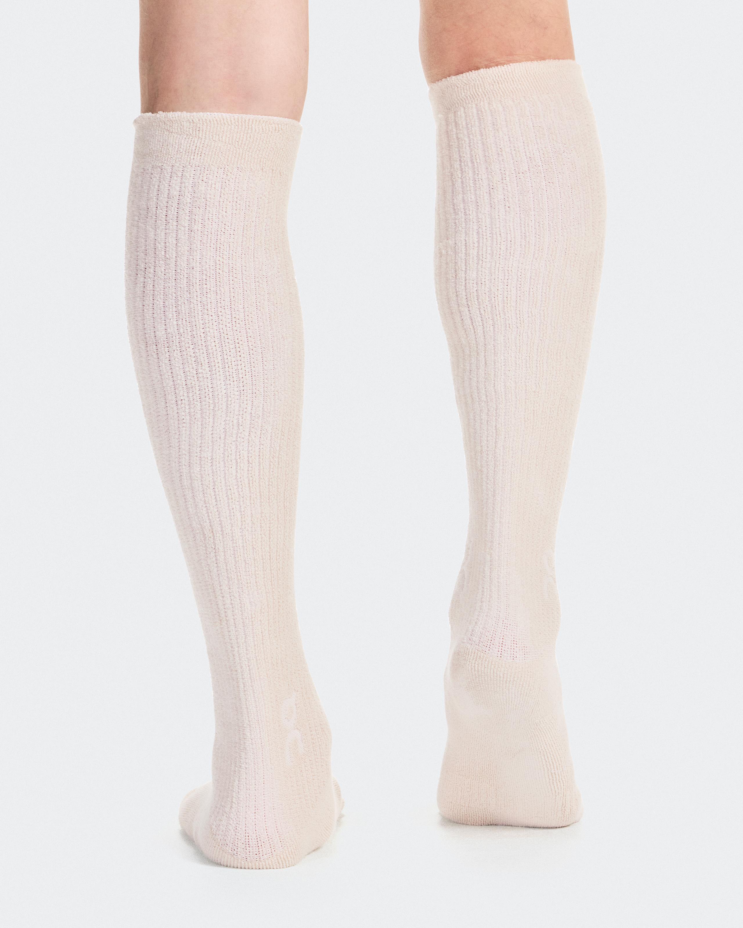 Гольфы On Terry Sock Knee High, жемчужные — фото 3