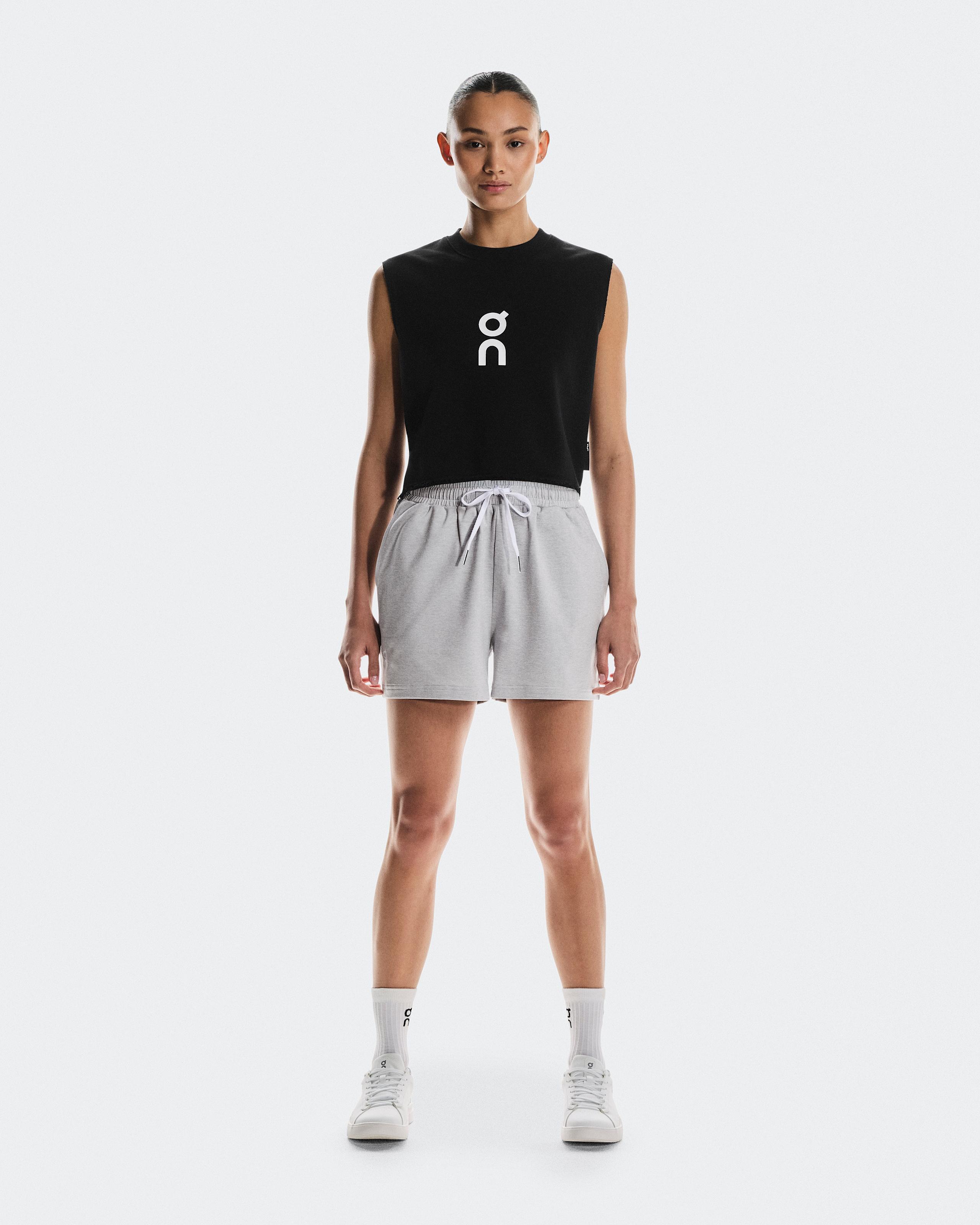 Courtside Shorts Gravel