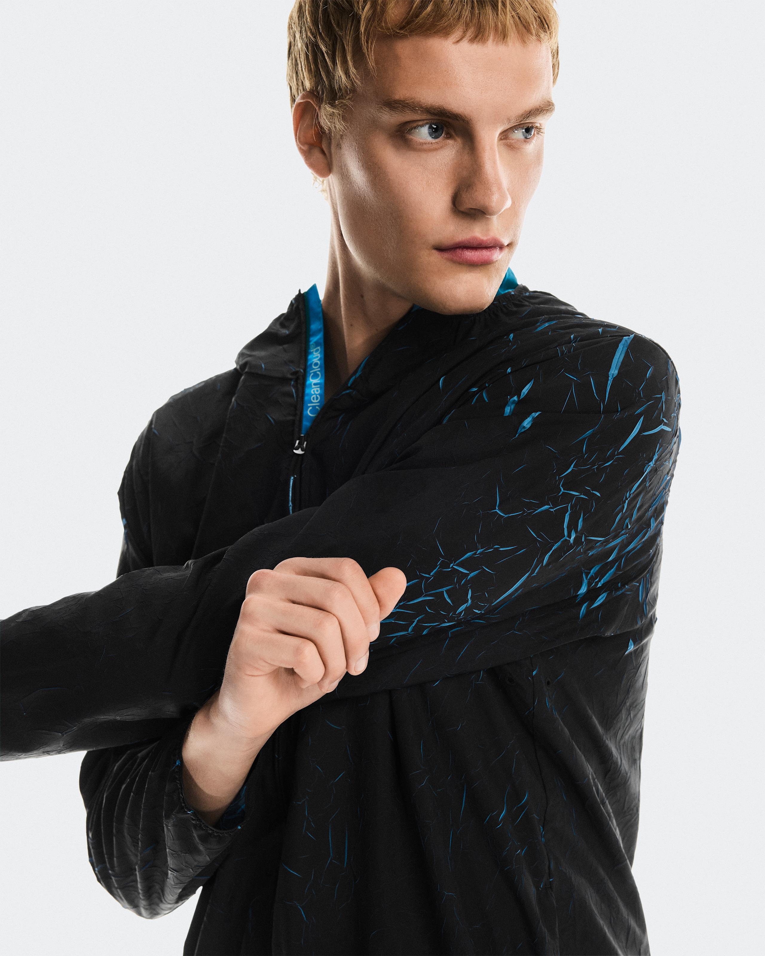 Мужская куртка On Pace Run Jacket, Malibu / Black — фото 4