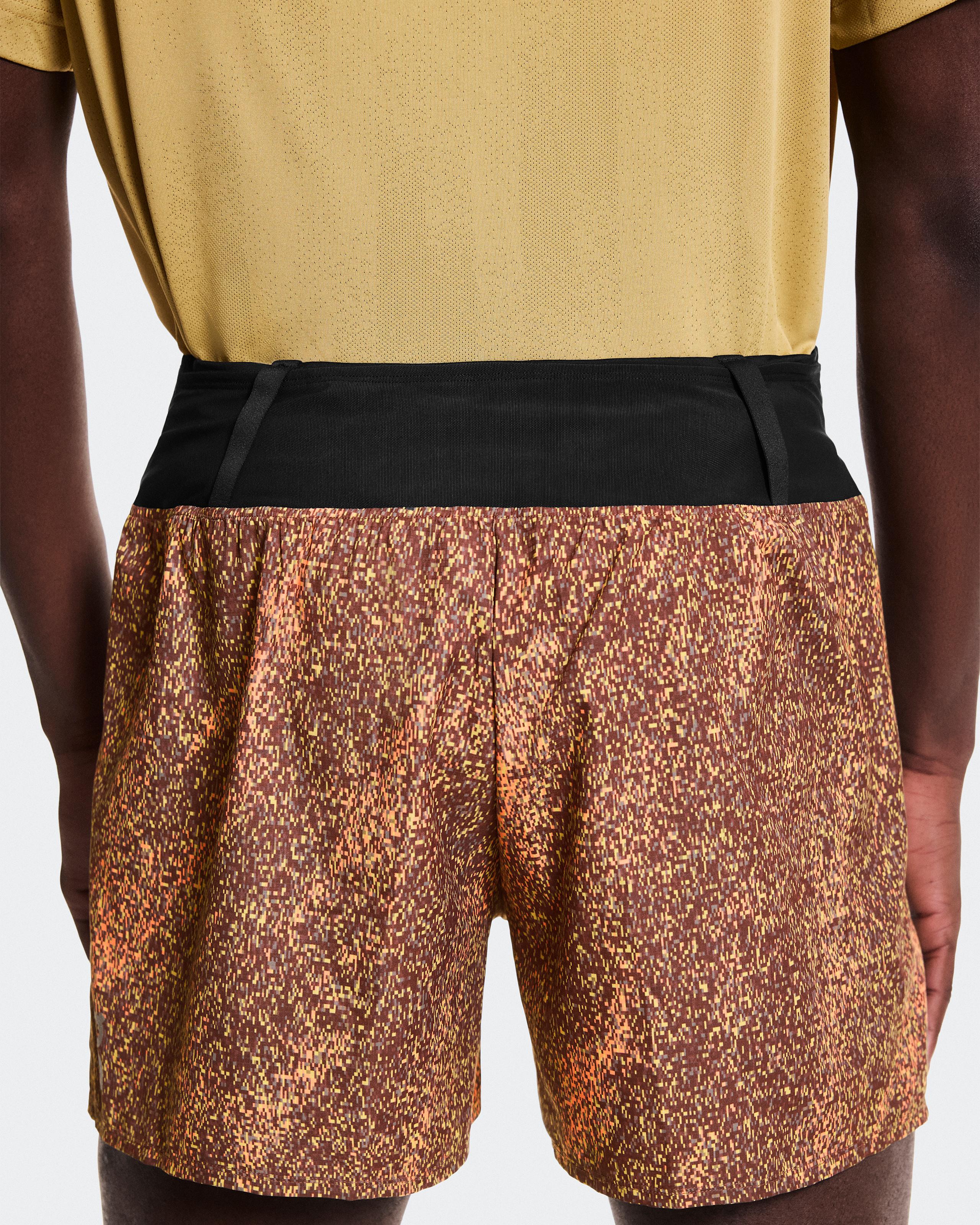 Мужские шорты On Trail Shorts, Black / Gobi — фото 5