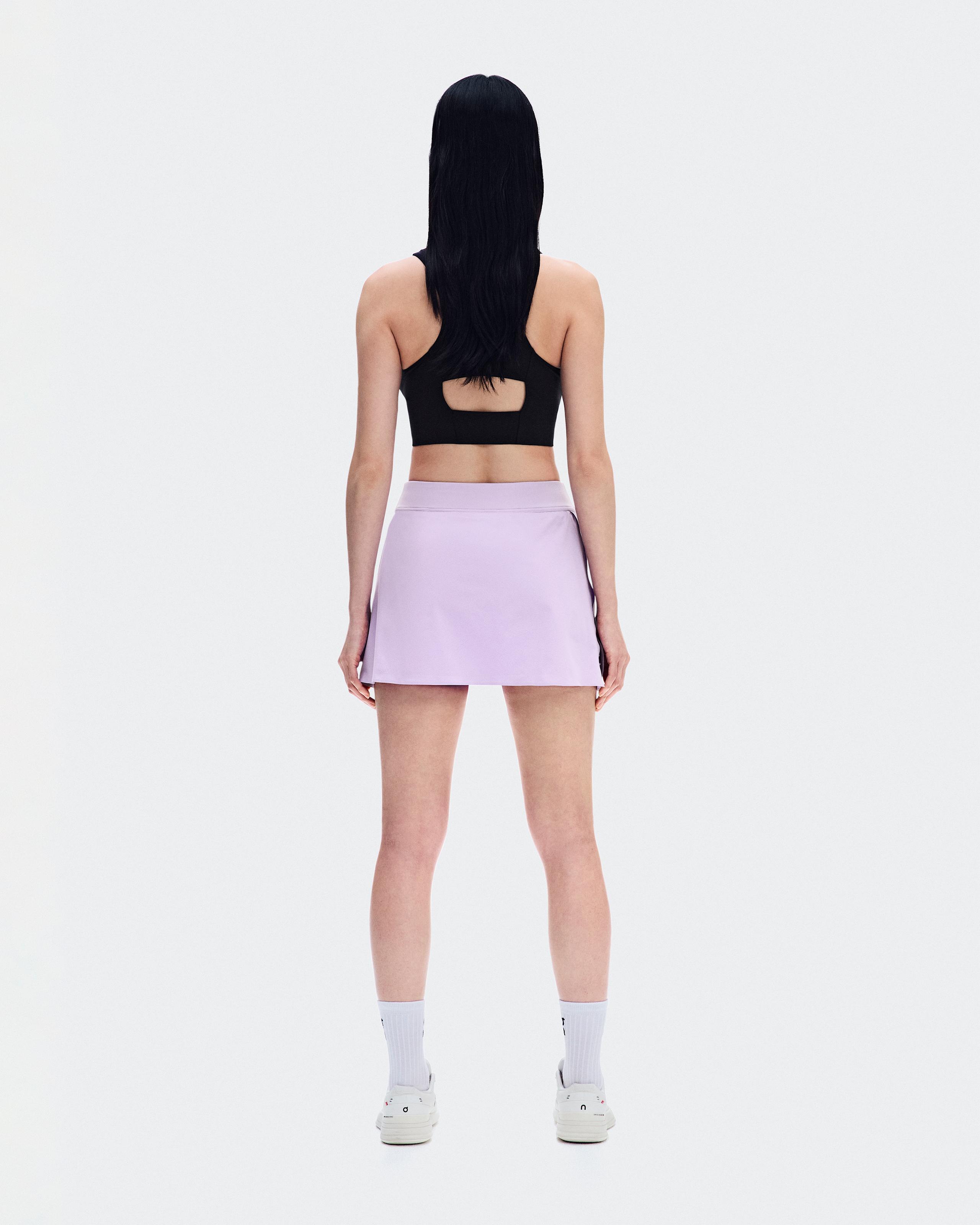 Женская юбка On Court Skirt Split, Bloom — фото 3