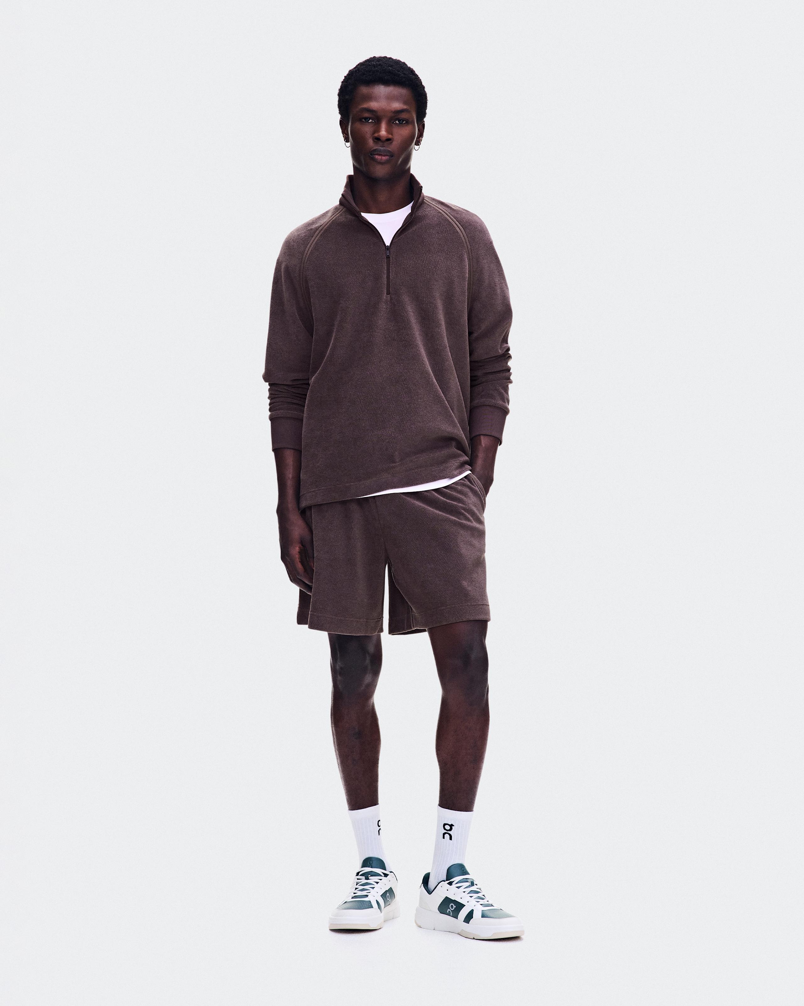 Courtside Shorts Terry Mulberry