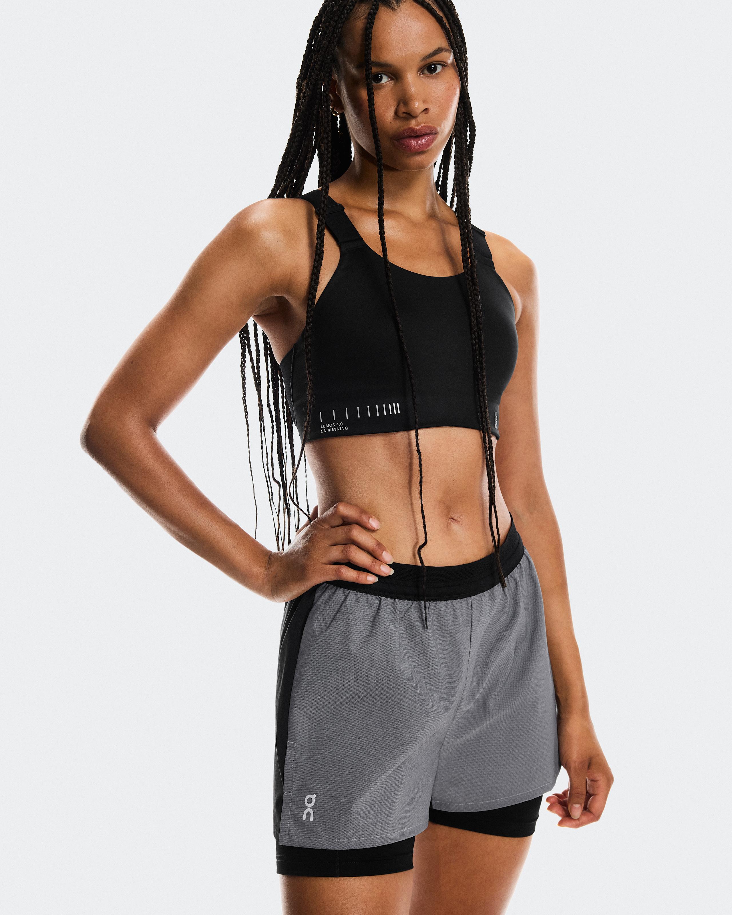 Женские шорты On Performance Shorts Lumos, Eclipse / Black — фото 3