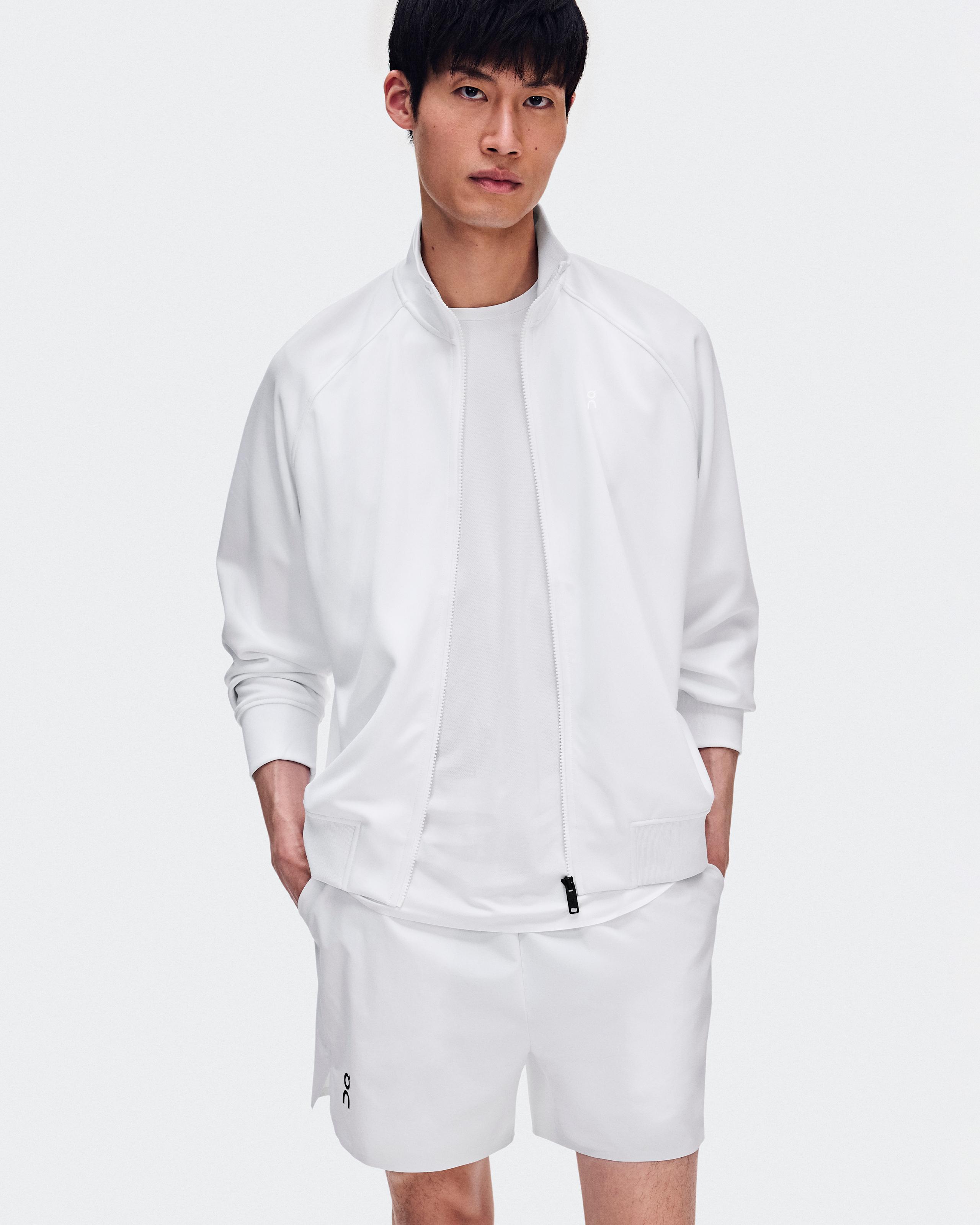 Мужская куртка On Courtside Full Zip LDN, White — фото 7