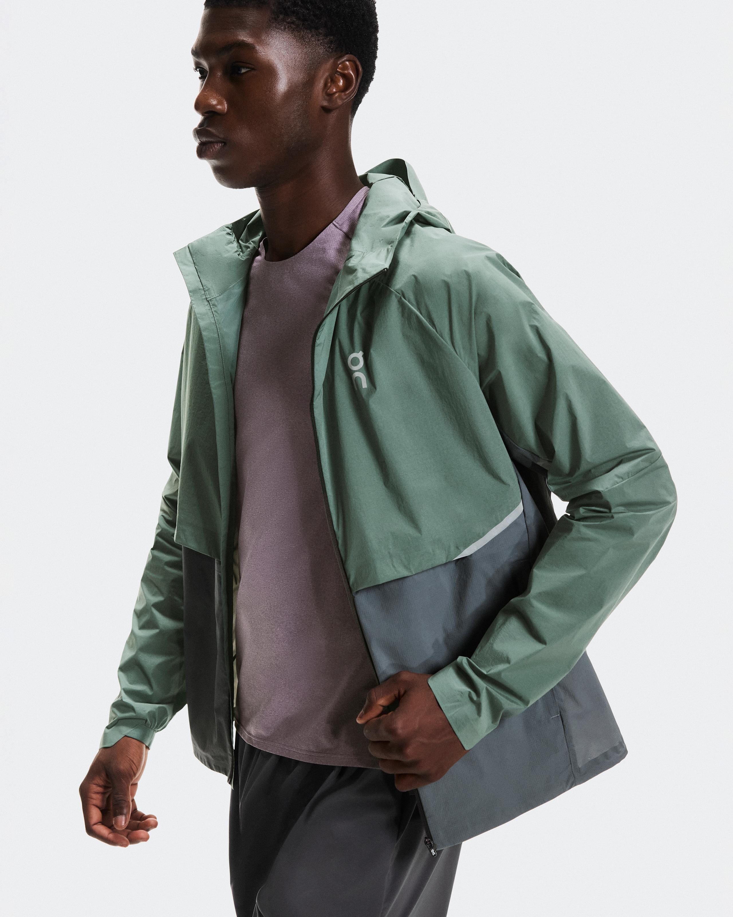 Мужская куртка On Core Jacket, Olive / Rock — фото 8