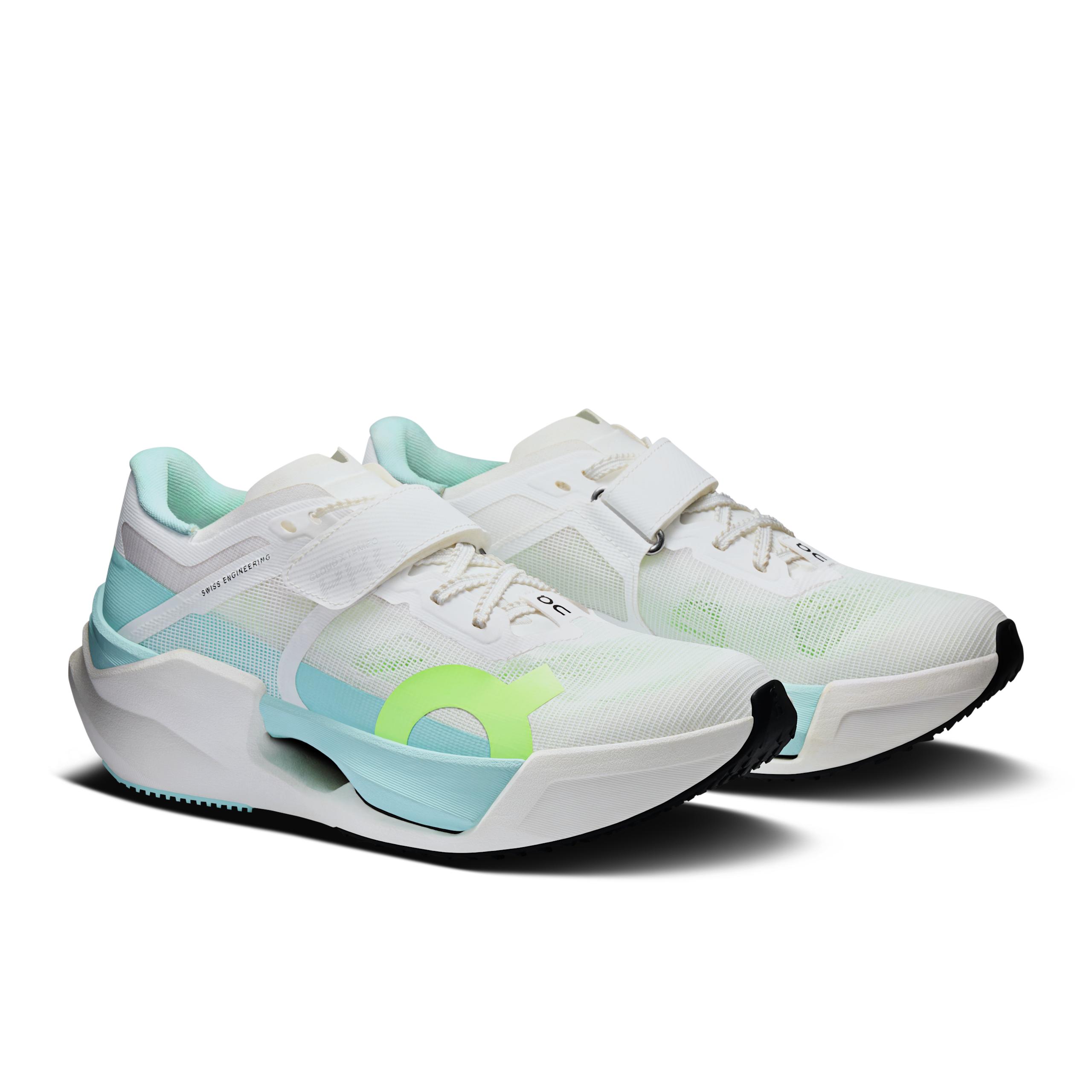 Женские кроссовки On Cloud X Tempo Pro, White / Celeste — фото 6