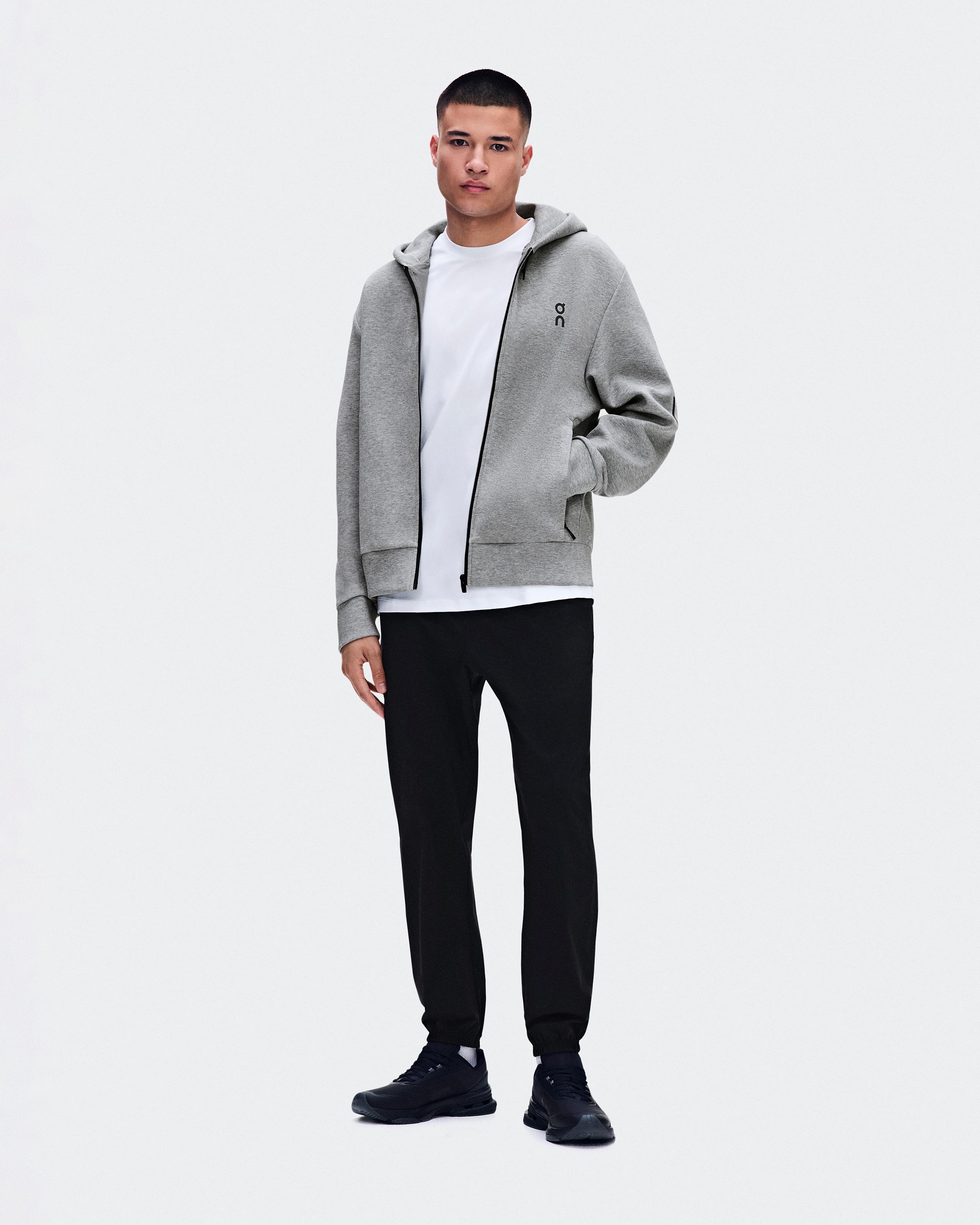 Focus Tech Zip Hoodie Basalt