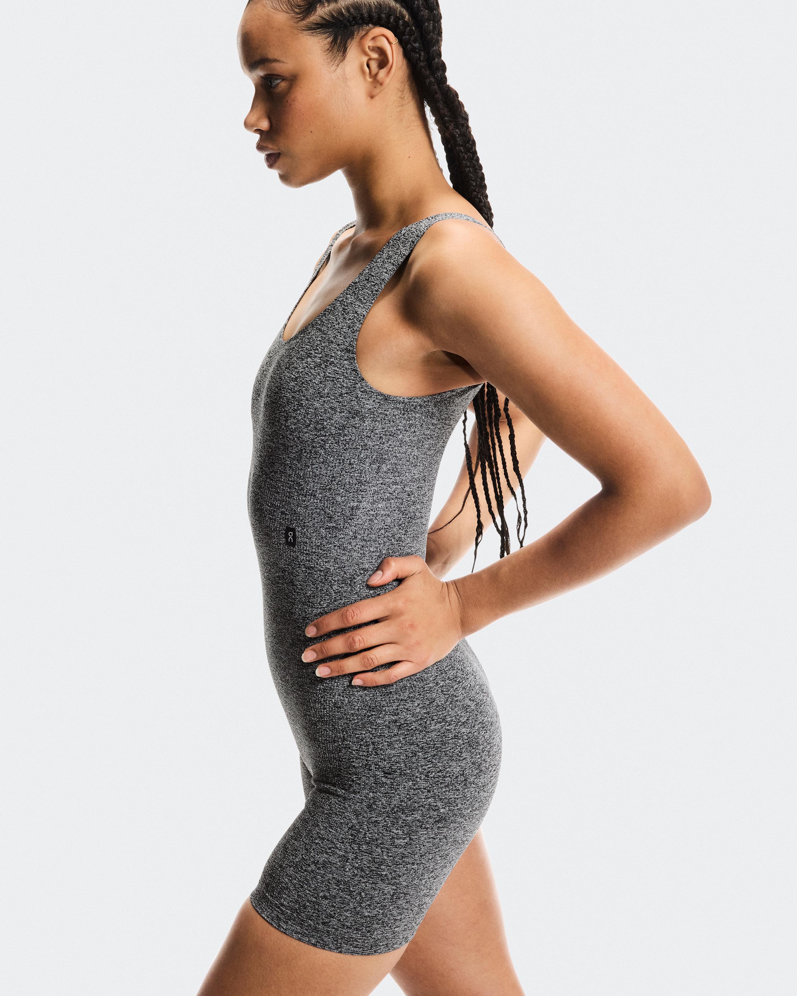 Женское боди On Studio Knit Bodysuit, Graphite Heather — фото 6