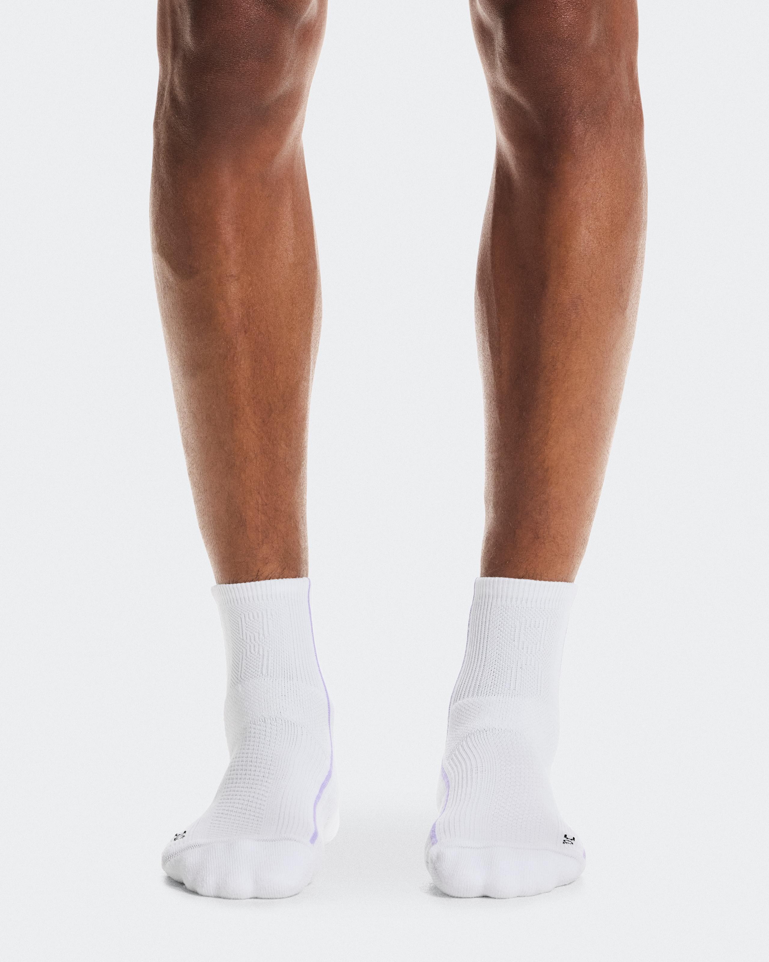 Court Sock Mid White | Bloom