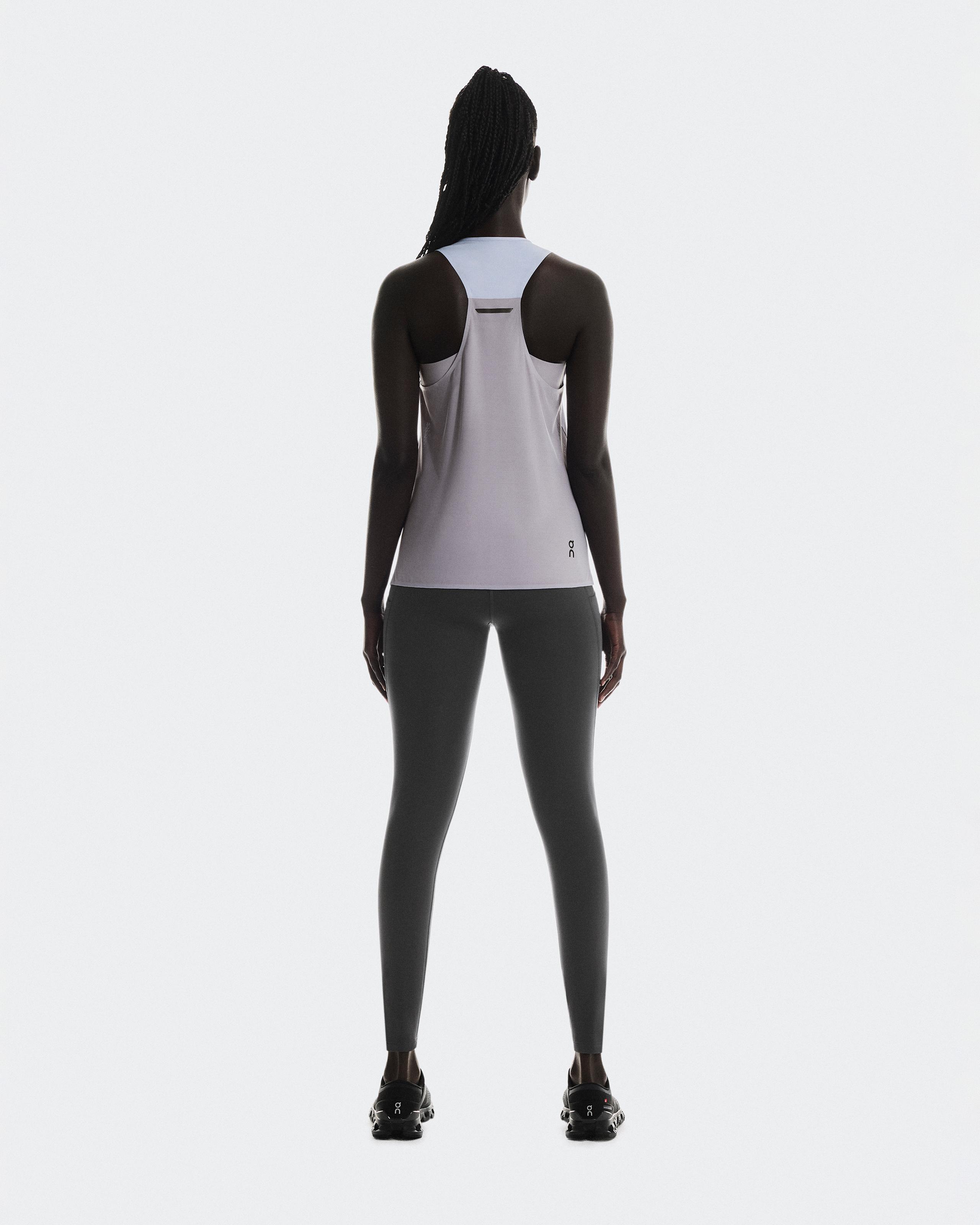 Женская майка On Performance Tank, Nimbus / Lilac — фото 2