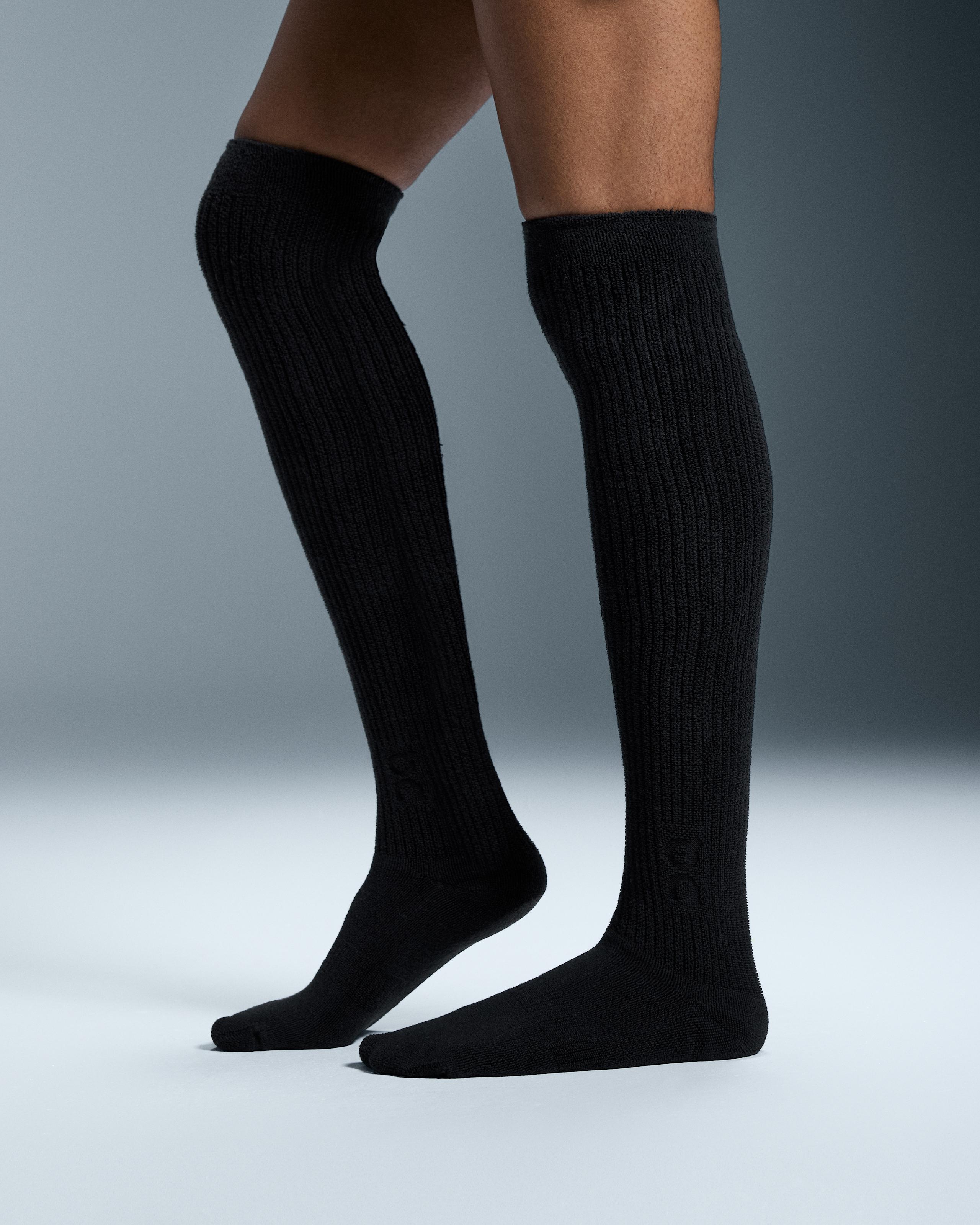 Гольфы On Terry Sock Knee High, чёрные — фото 2