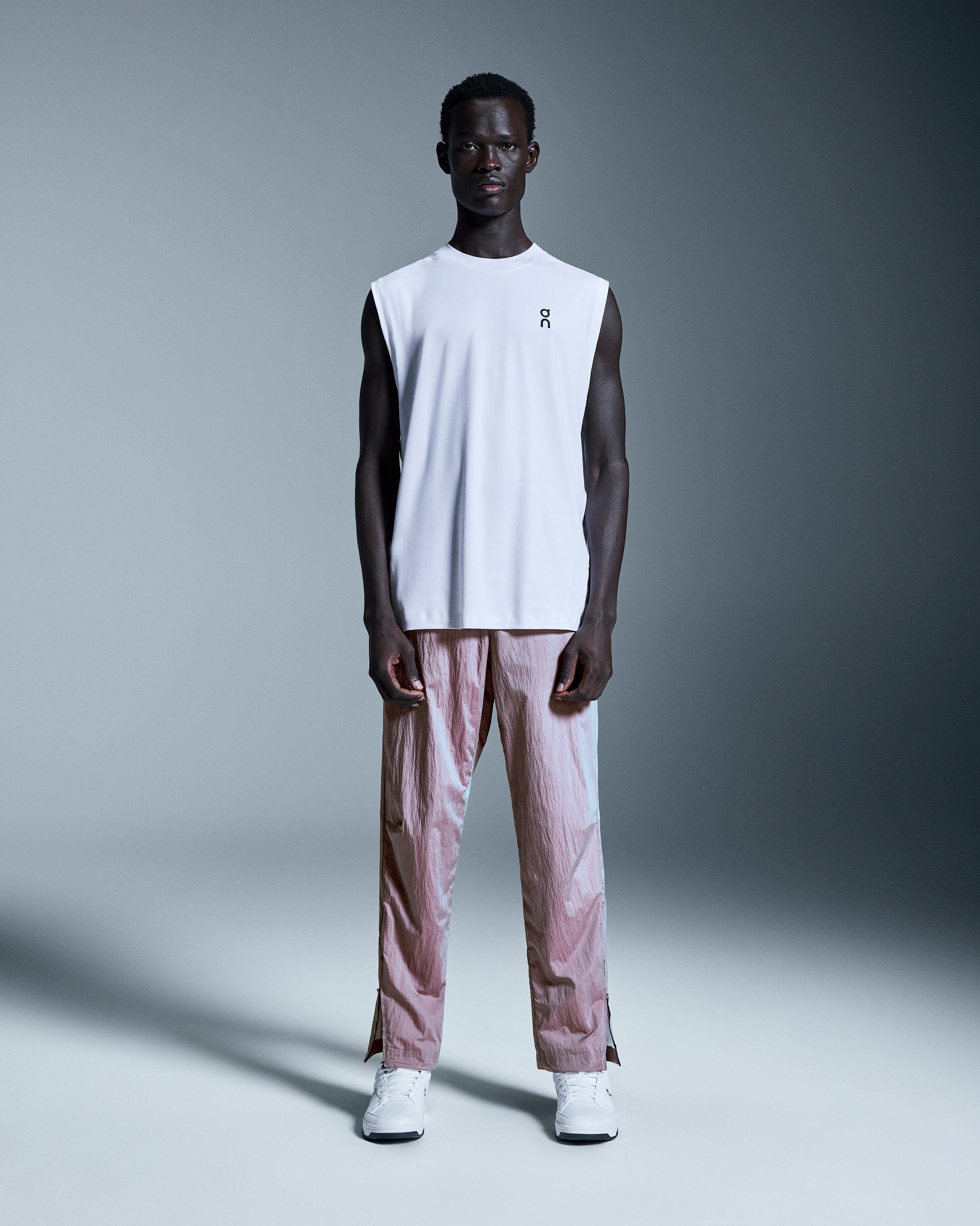 Мужская майка On Courtside Tank, White — фото 1