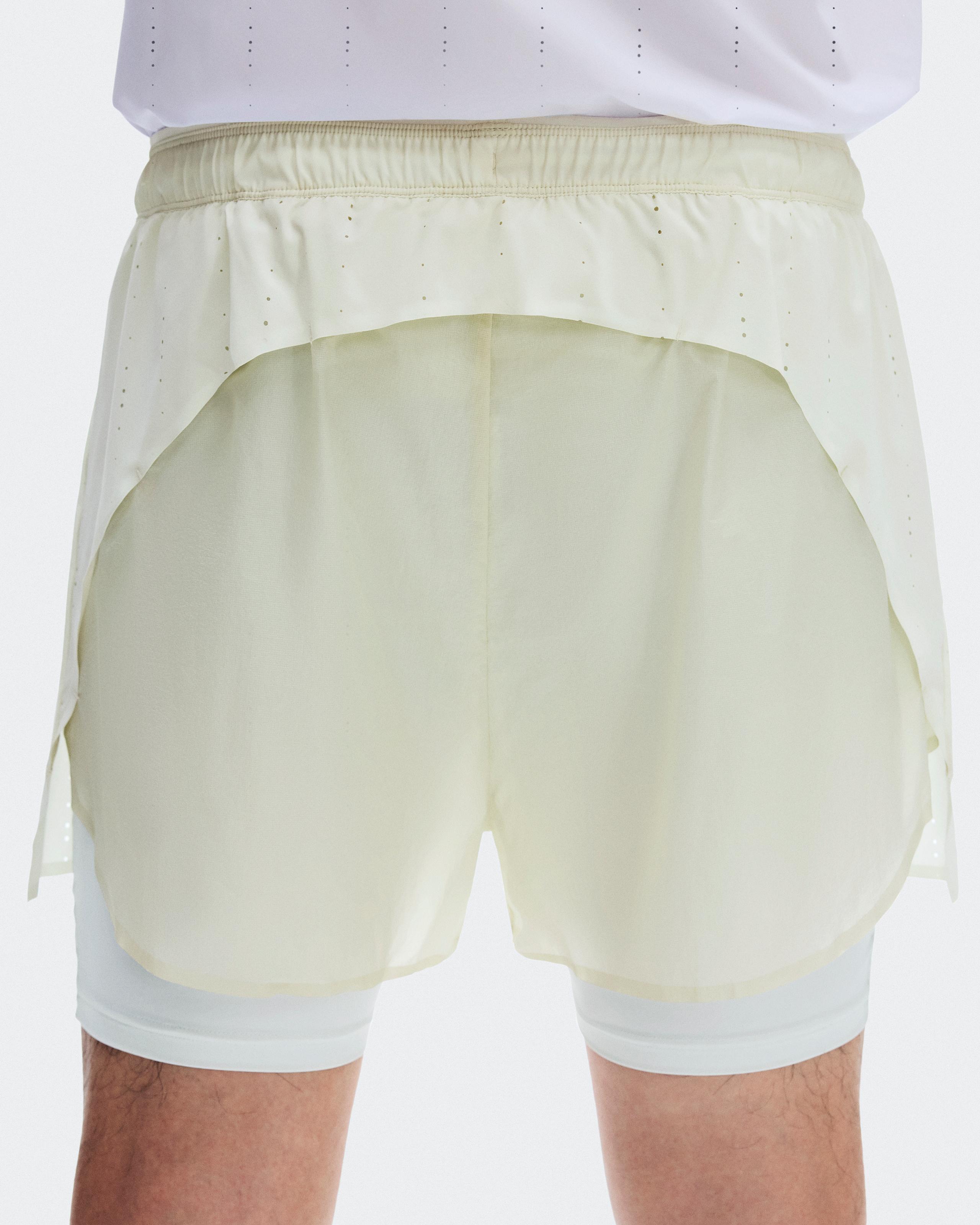 Мужские шорты Zero 2-in-1 Shorts PAF, цвет Ice / Gale (ледяной / штормовой серый) — фото 7