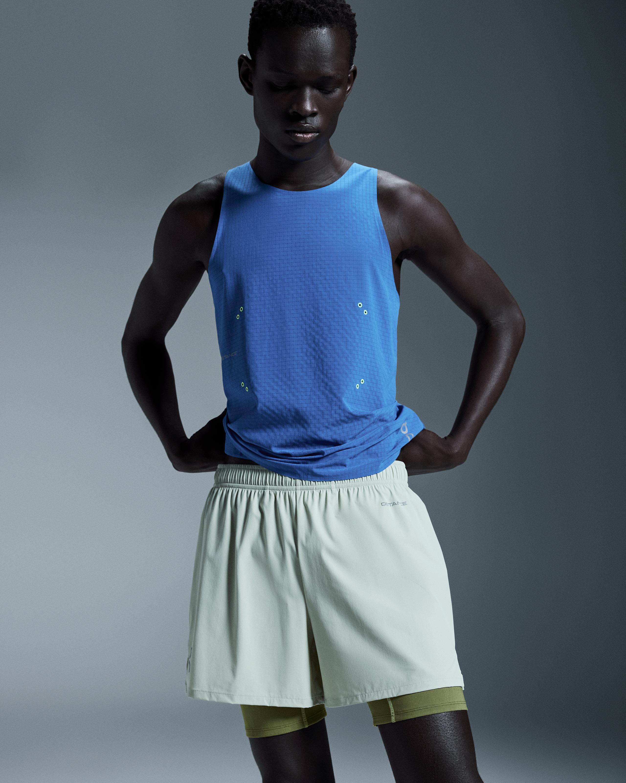 Мужские шорты On Pace Shorts DISTANCE, Chalk — фото 3