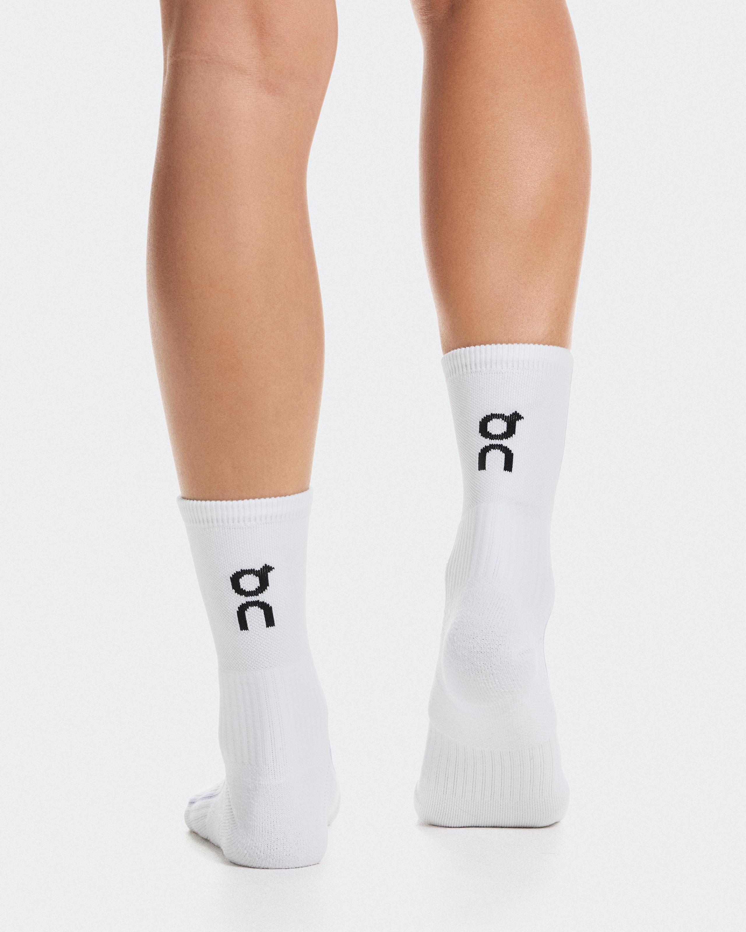 Носки Court Sock High, белый/нежно-розовый — фото 3