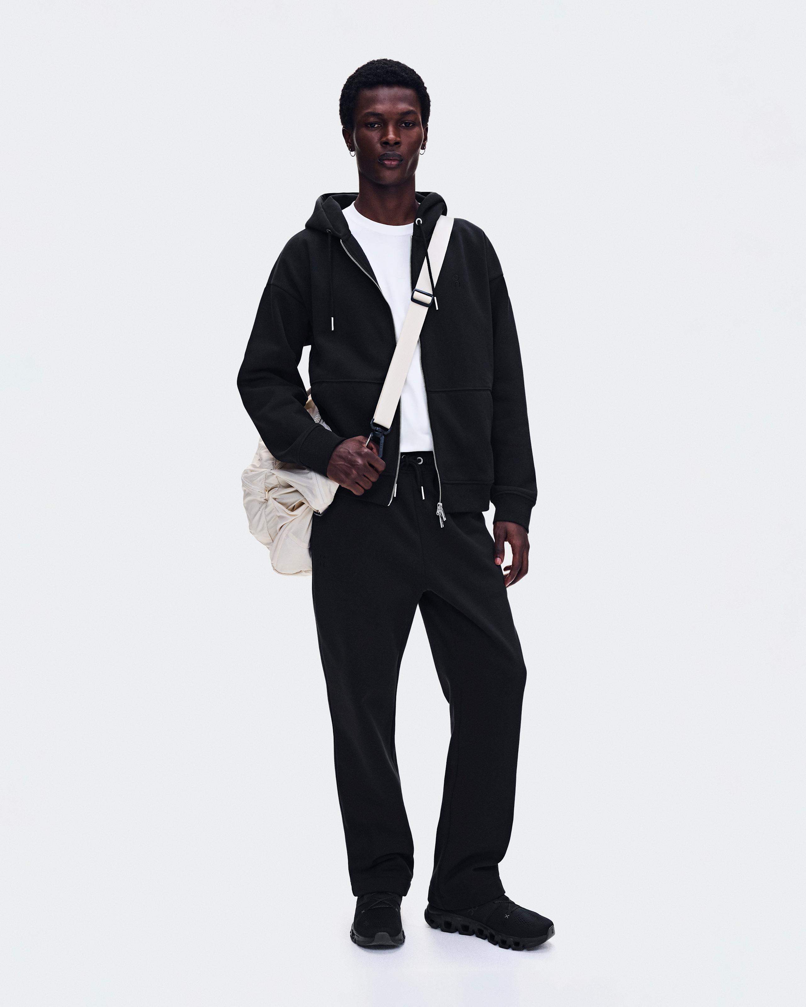 Мужские широкие брюки On Club Collective Wide Pants, чёрный — фото 5
