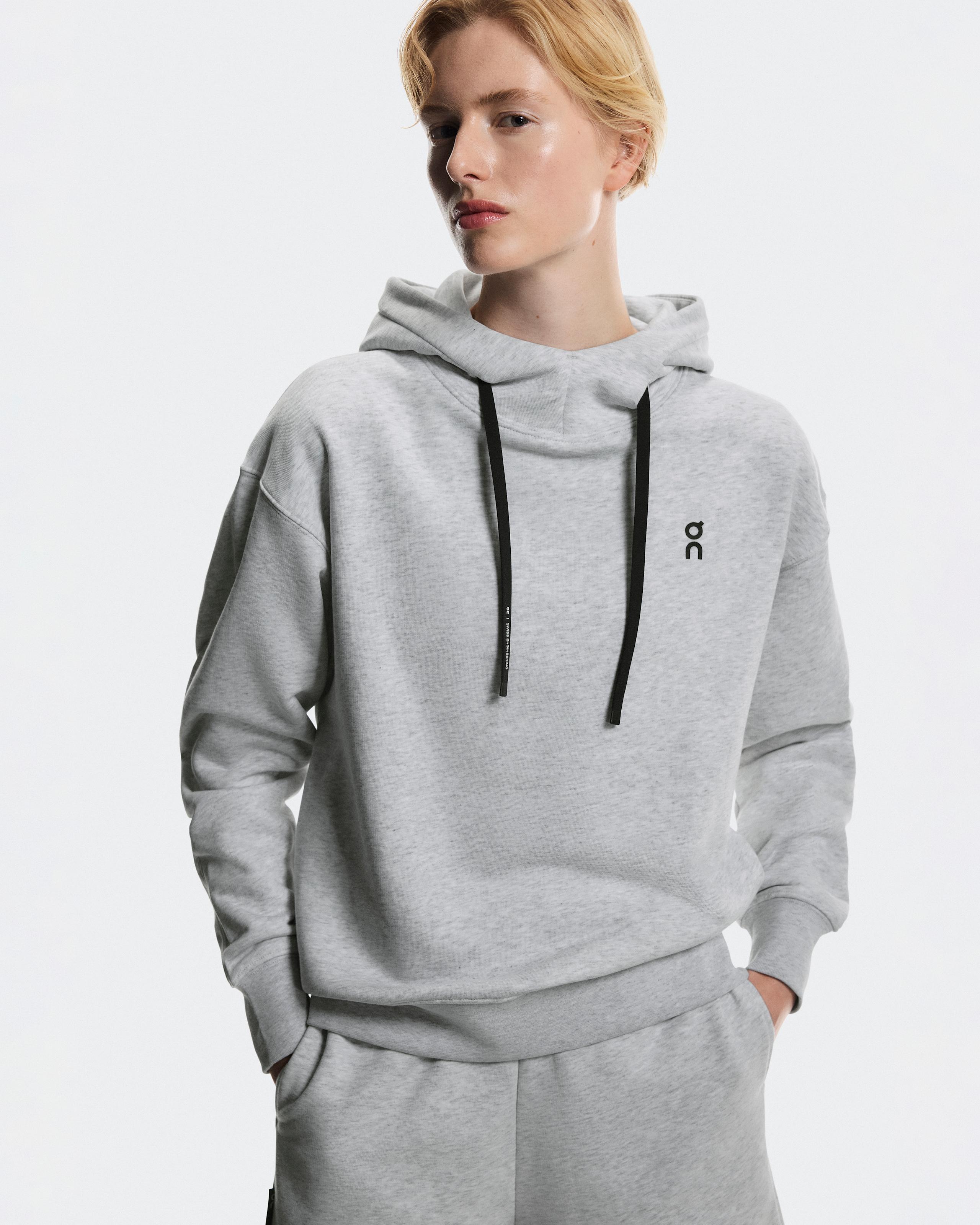 Женская худи On Club Hoodie Graphic, Heather — фото 3