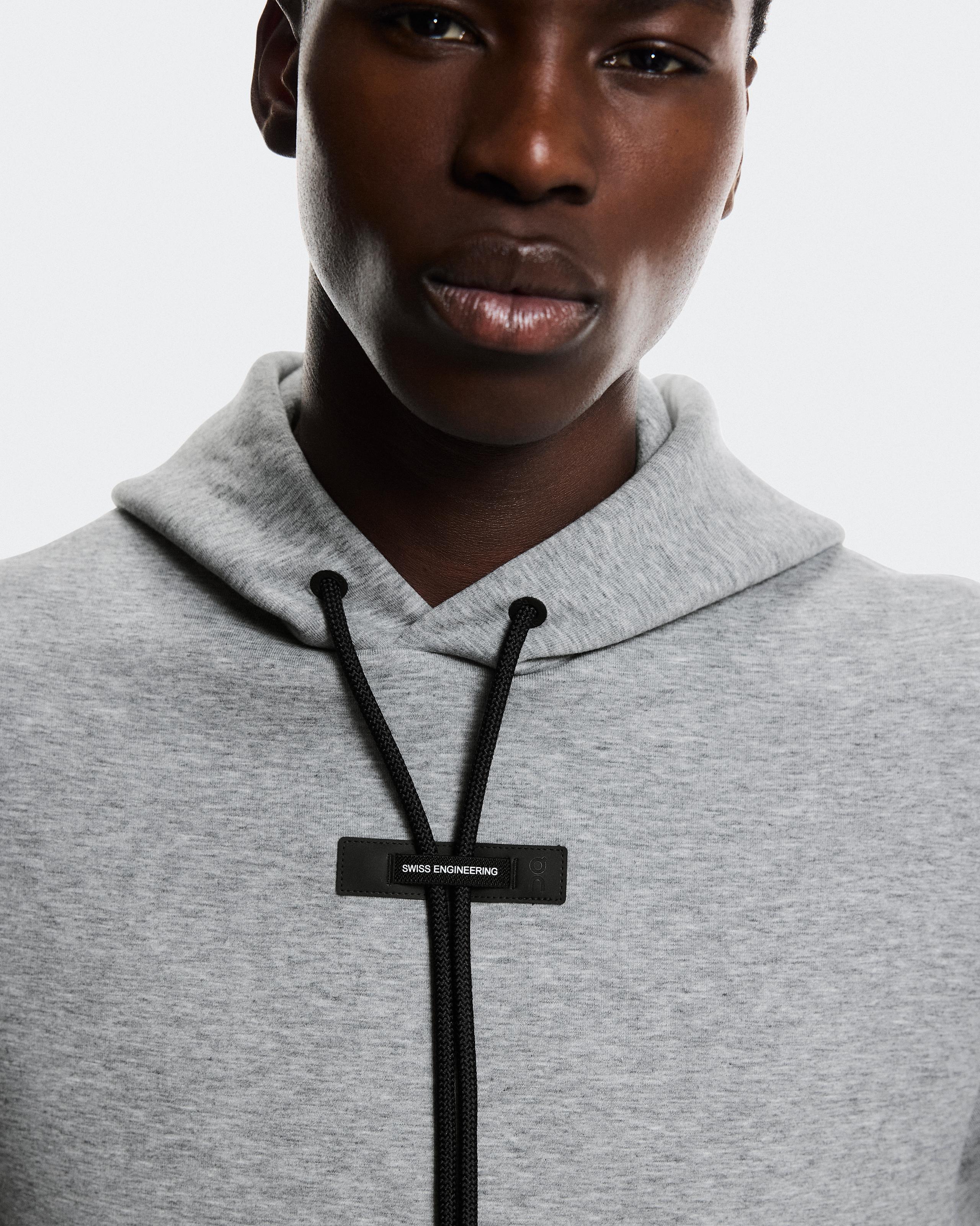 Мужское худи On Focus Tech Hoodie, Basalt — фото 6