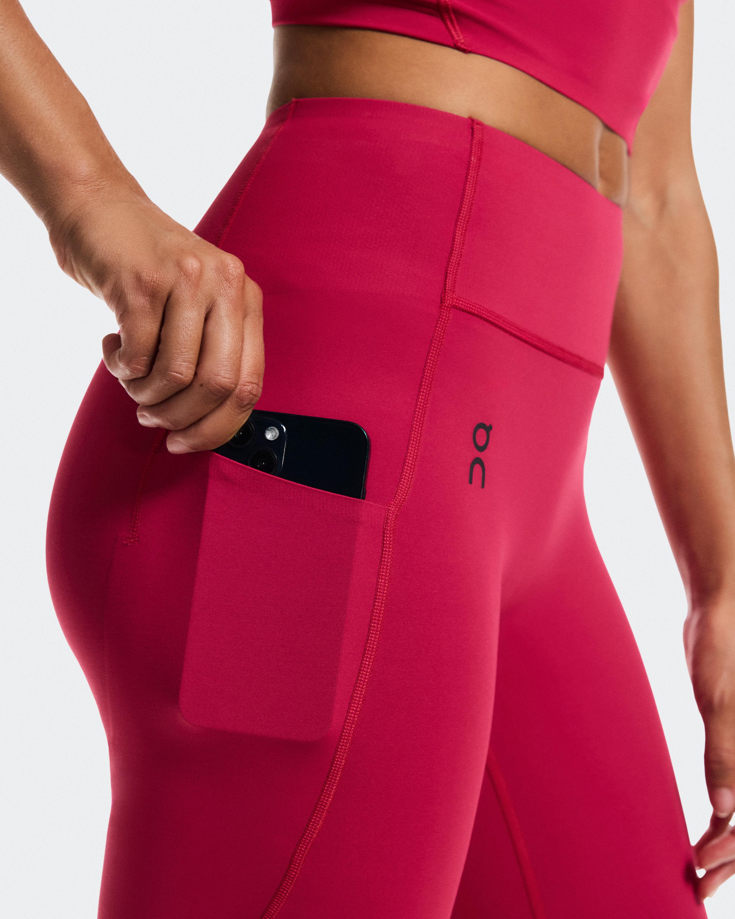 Женские шорты On Studio Tights Short, Grenadine — фото 4