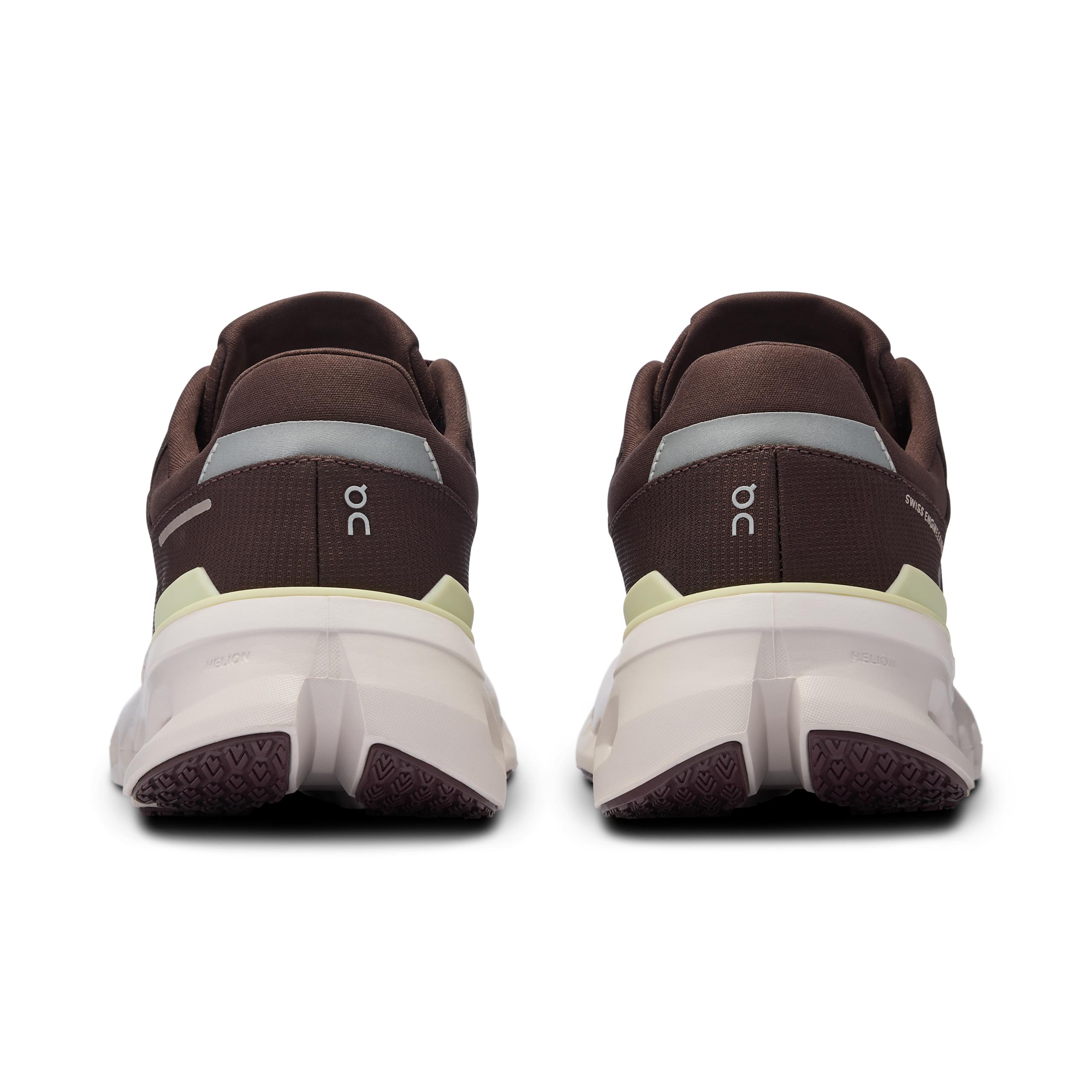 Кроссовки On Cloudrunner 2 Waterproof женские, серые с нежно-зелёным — фото 5