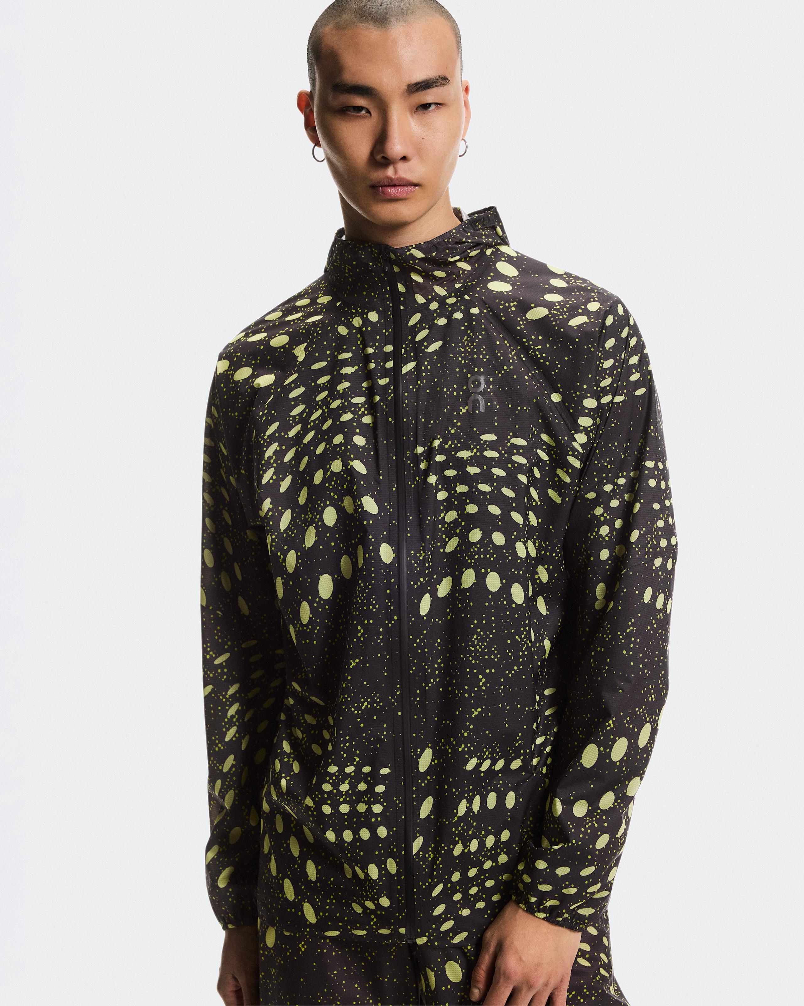 Мужская куртка On Ultra Jacket, Iron / Lime — фото 3