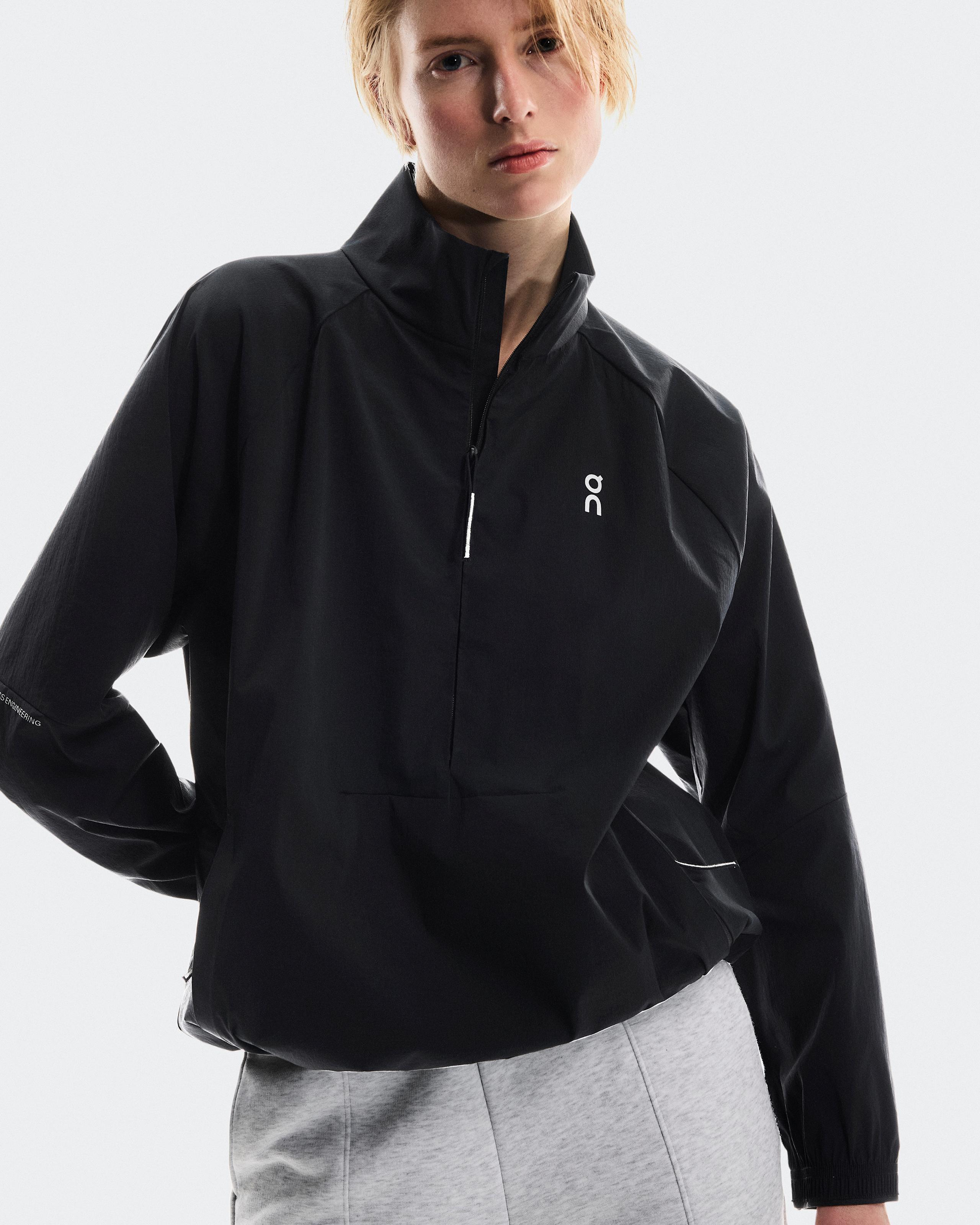 Женская куртка All-Day 1/2 Zip Jacket, чёрная — фото 4