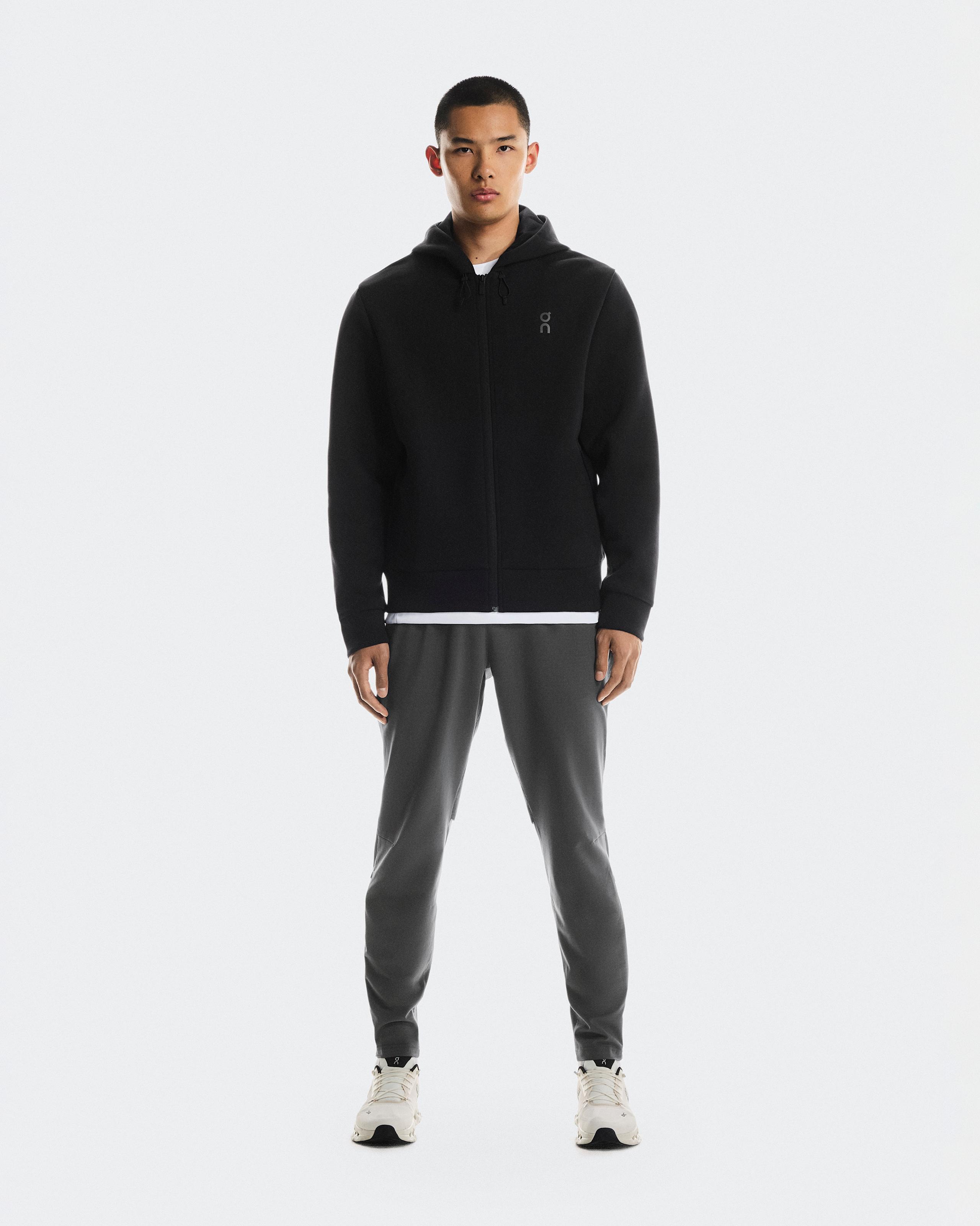 Focus Tech Zip Hoodie Black