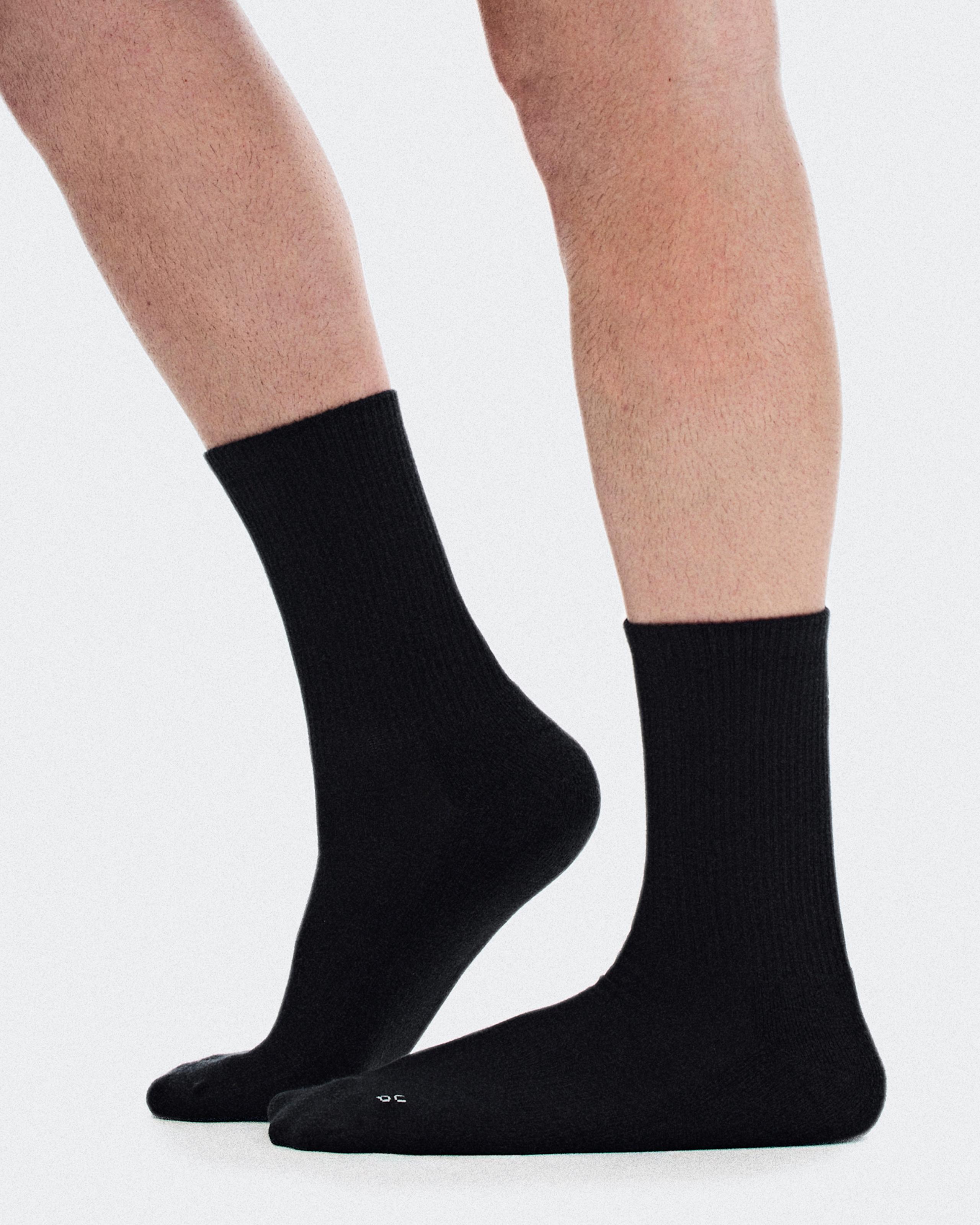 Носки On Club Sock High 2P, Black — фото 2