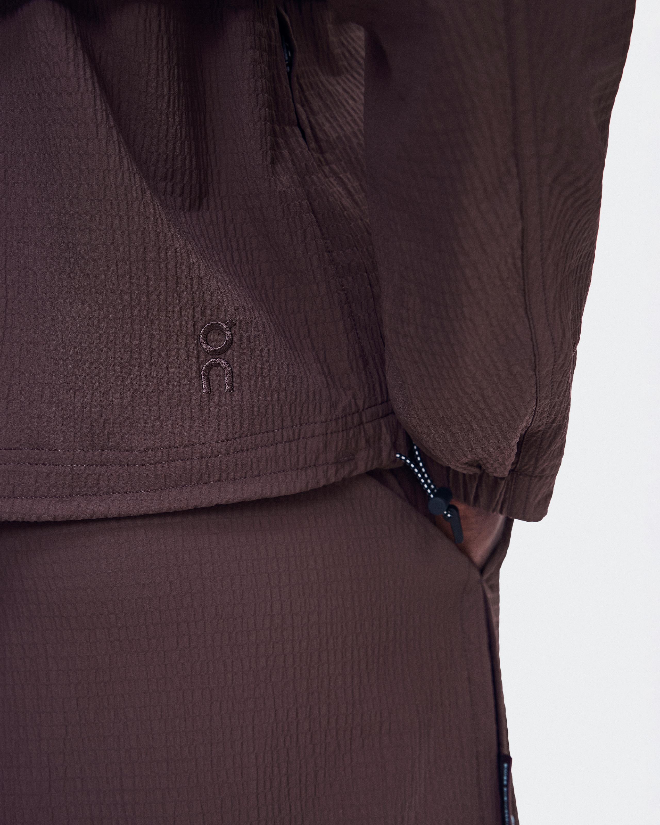 Женская толстовка On Courtside 1/2 Zip Eaze, Mulberry — фото 7