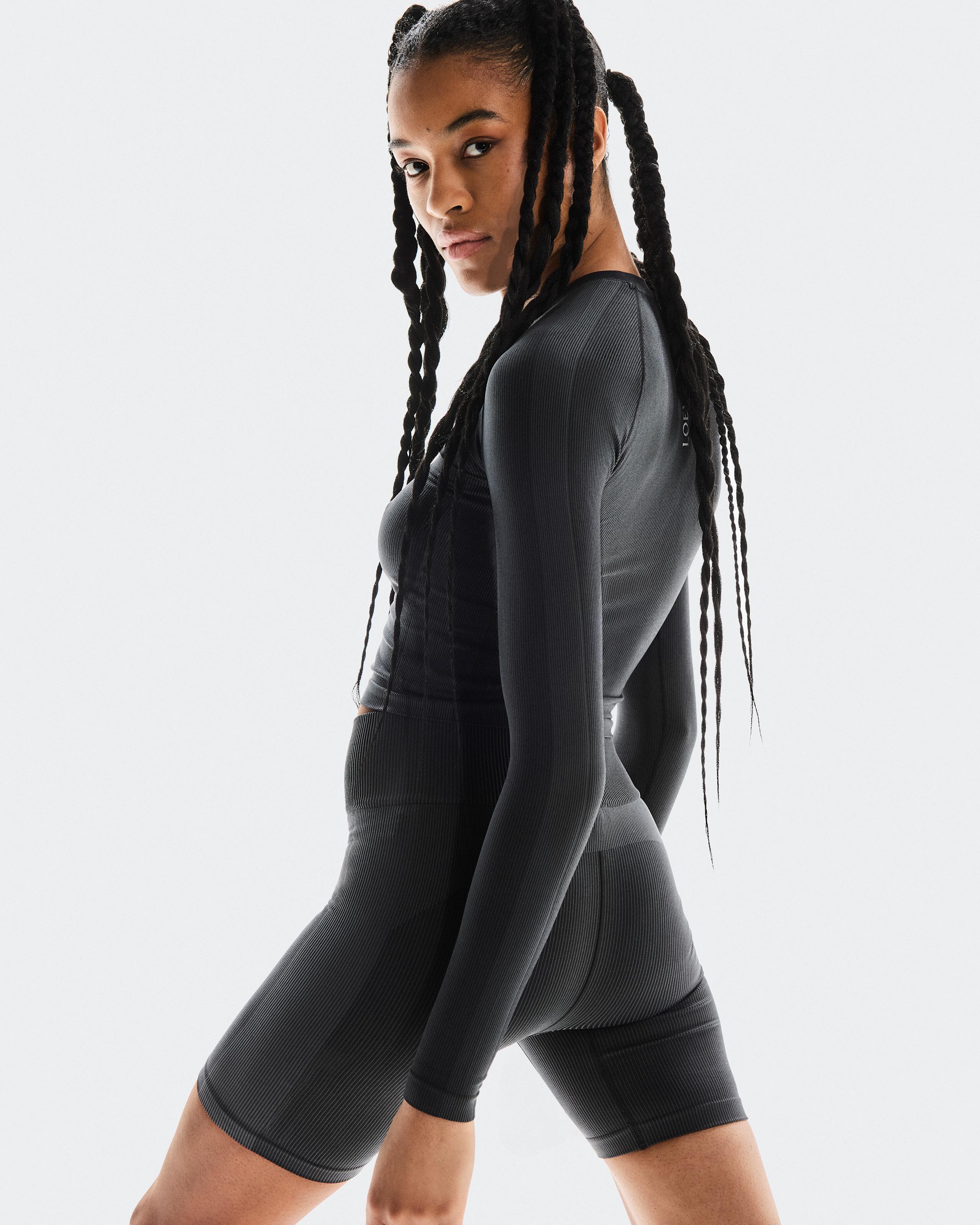 Женские шорты On Seamless Shorts LOEWE, Black — фото 6