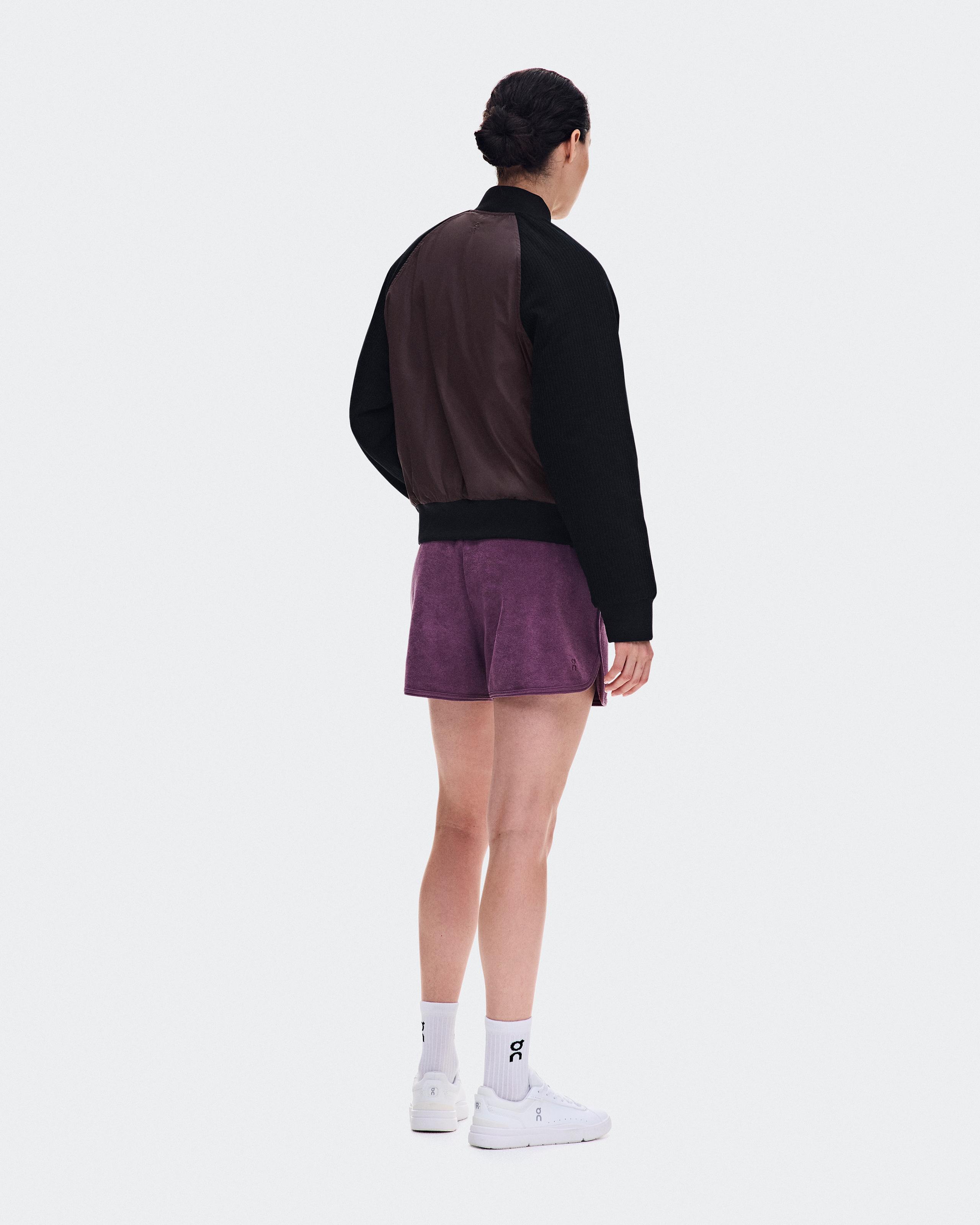 Женская куртка On Courtside Bomber, Mulberry / Black — фото 3