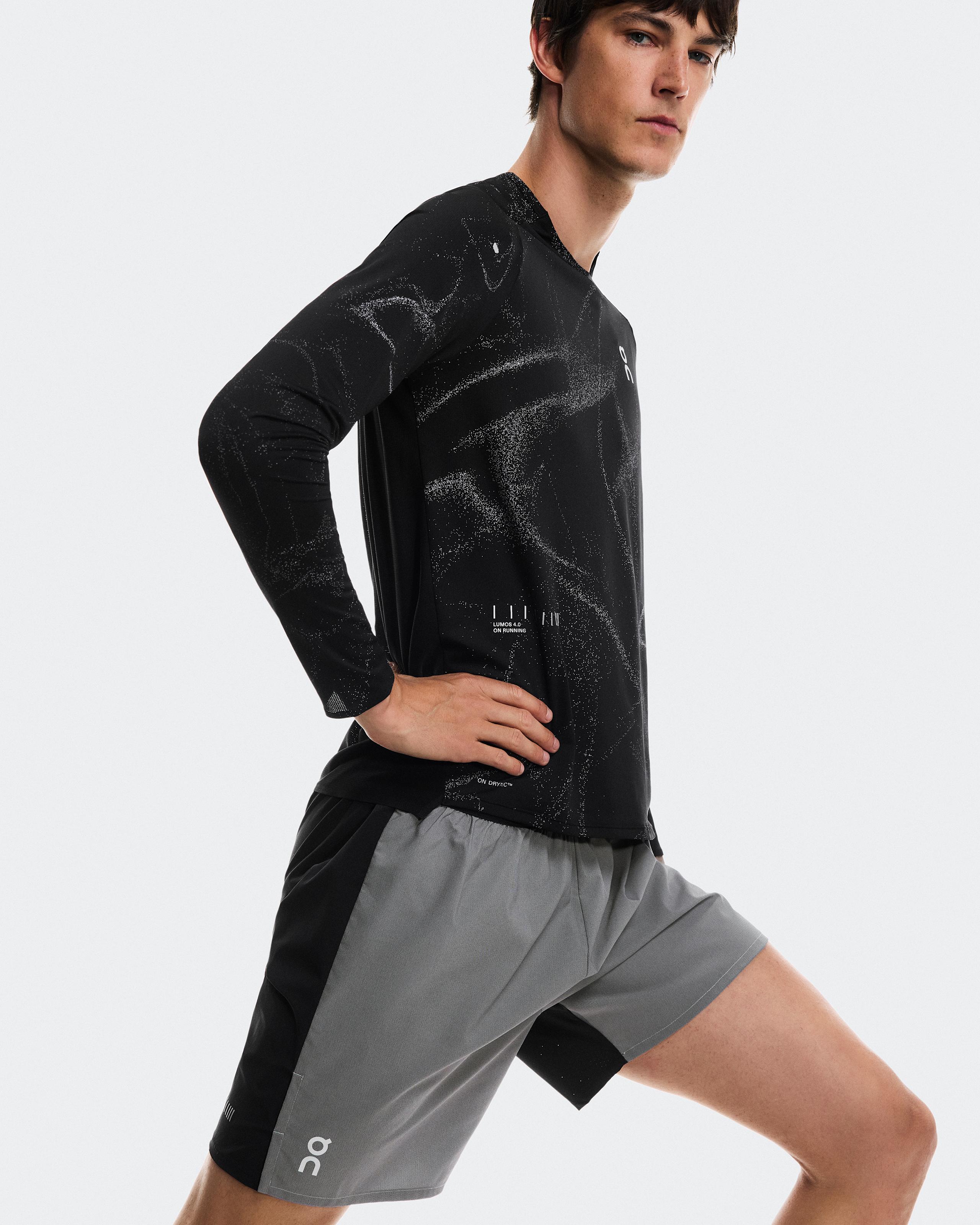 Мужские шорты On Performance Shorts Lumos, Eclipse / Black — фото 3