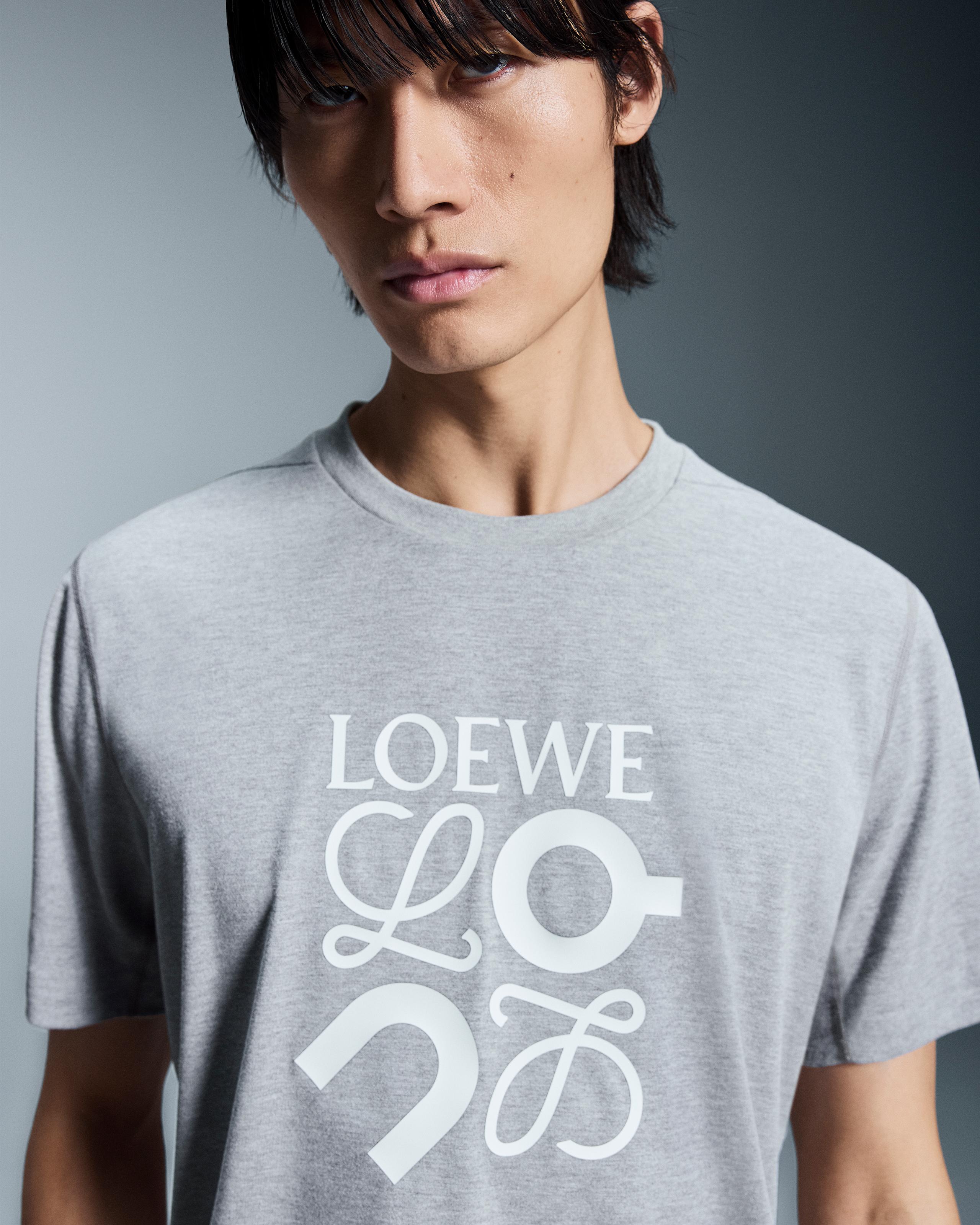 Футболка мужская On Active T-Shirt LOEWE, цвет серый меланж (Grey Melange) — фото 6
