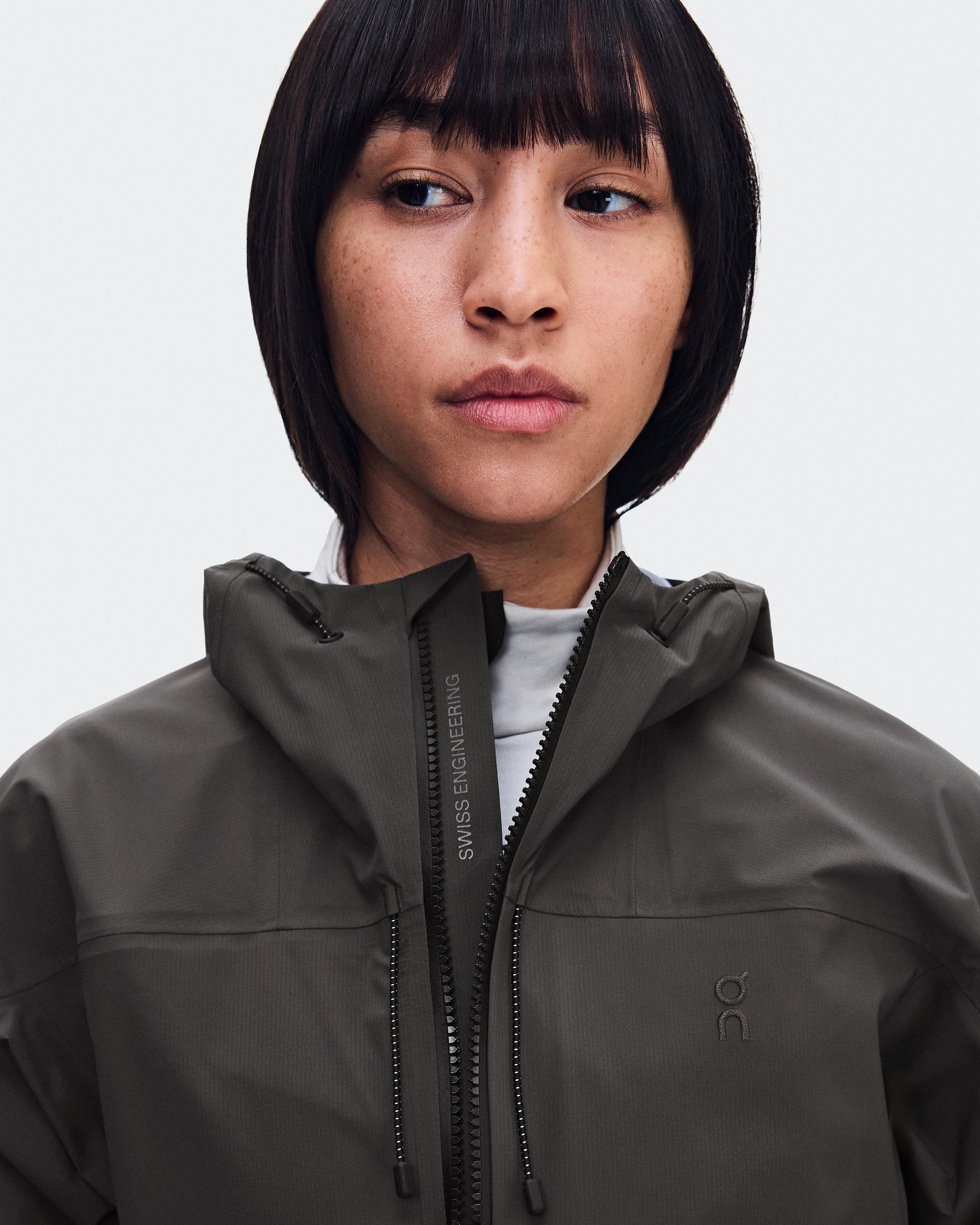 Женская куртка On Ascent Jacket, Espresso — фото 6