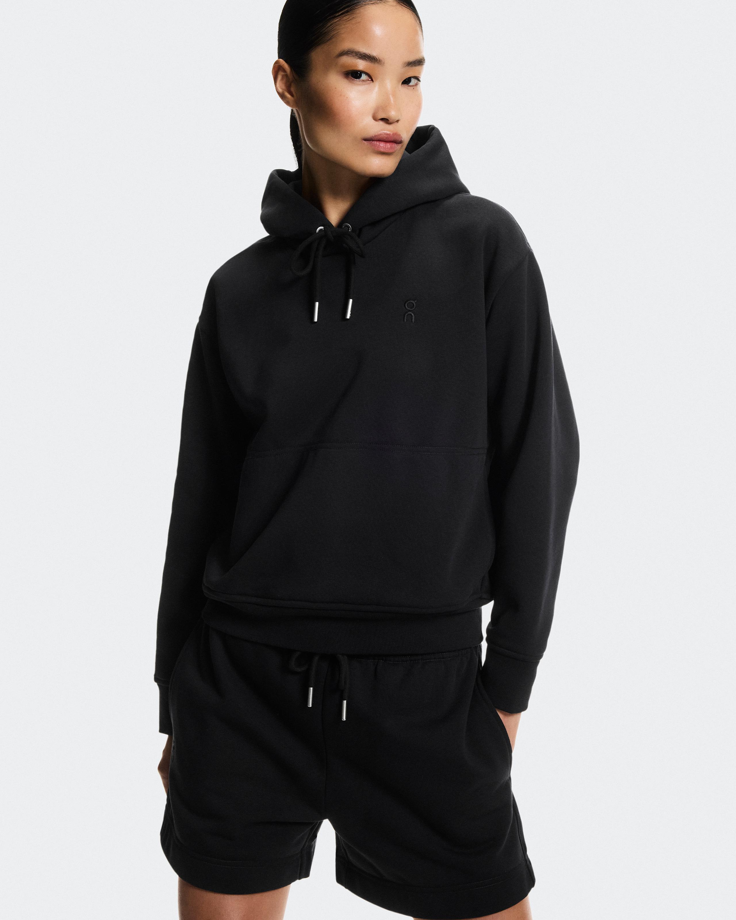 Женское худи On Club Collective Hoodie, чёрное — фото 3
