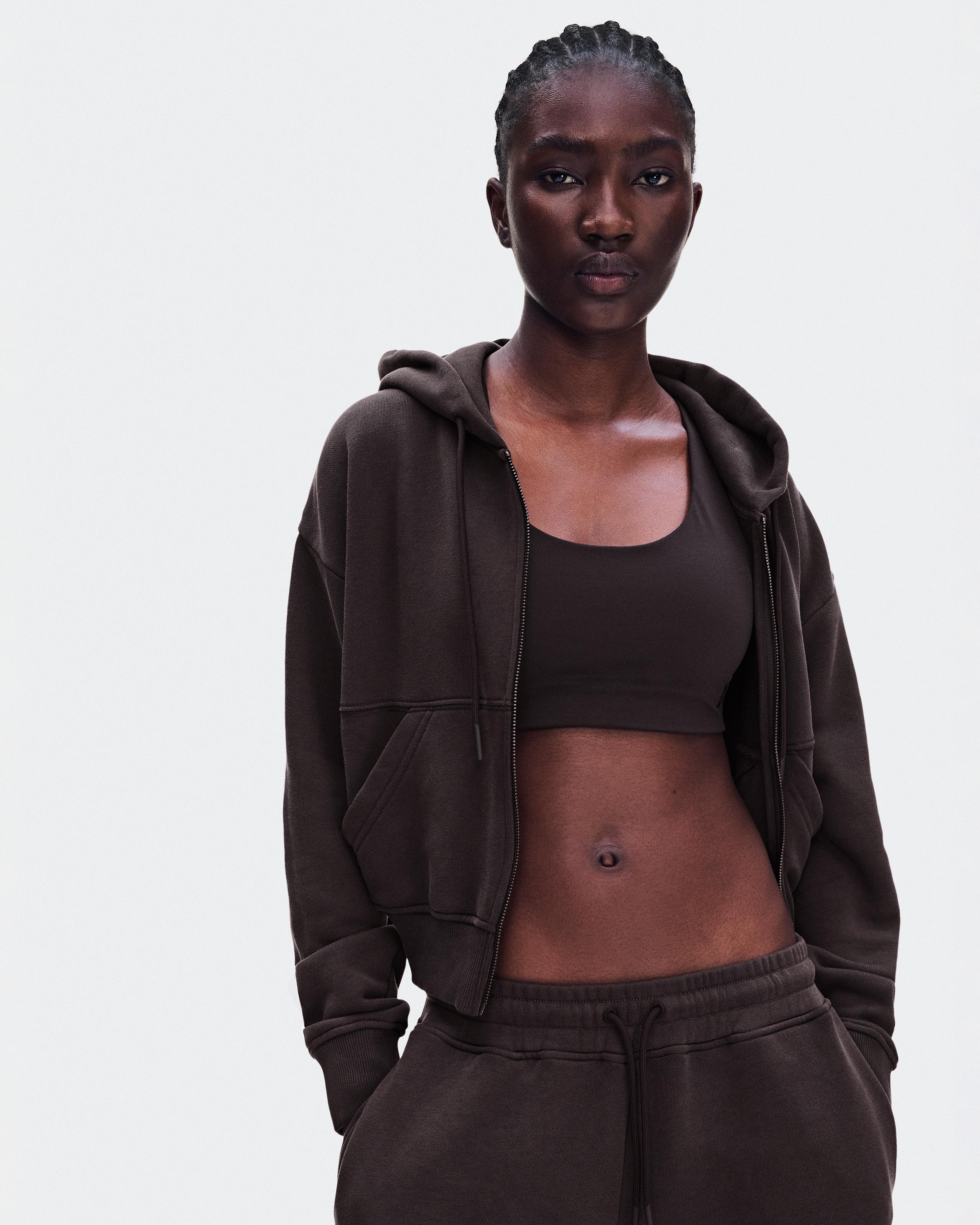 Худи On Club Collective Full Zip Hoodie FKA, Espresso — фото 4