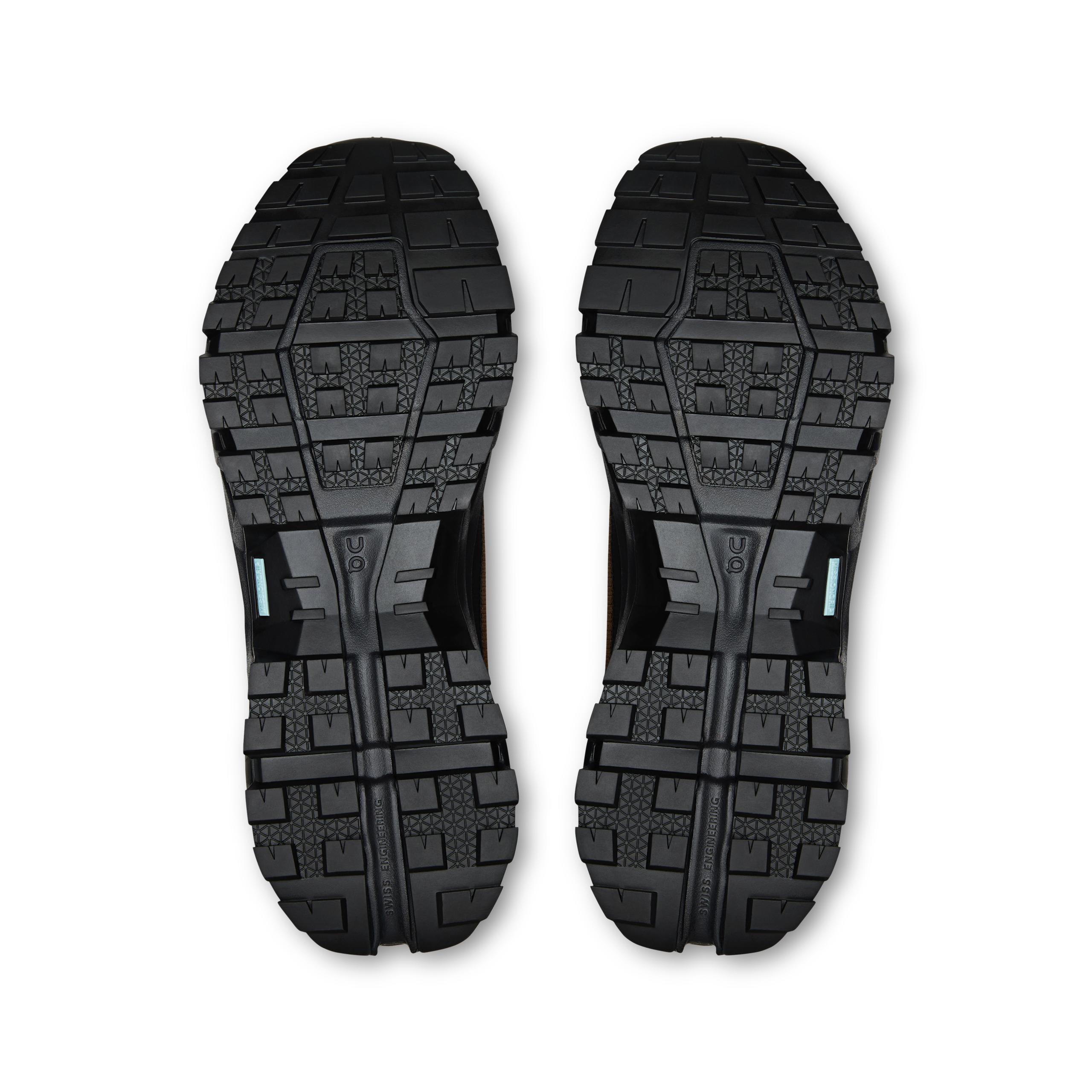 Кроссовки On Cloudrock Low Waterproof мужские, землисто-коричневые с чёрным — фото 3