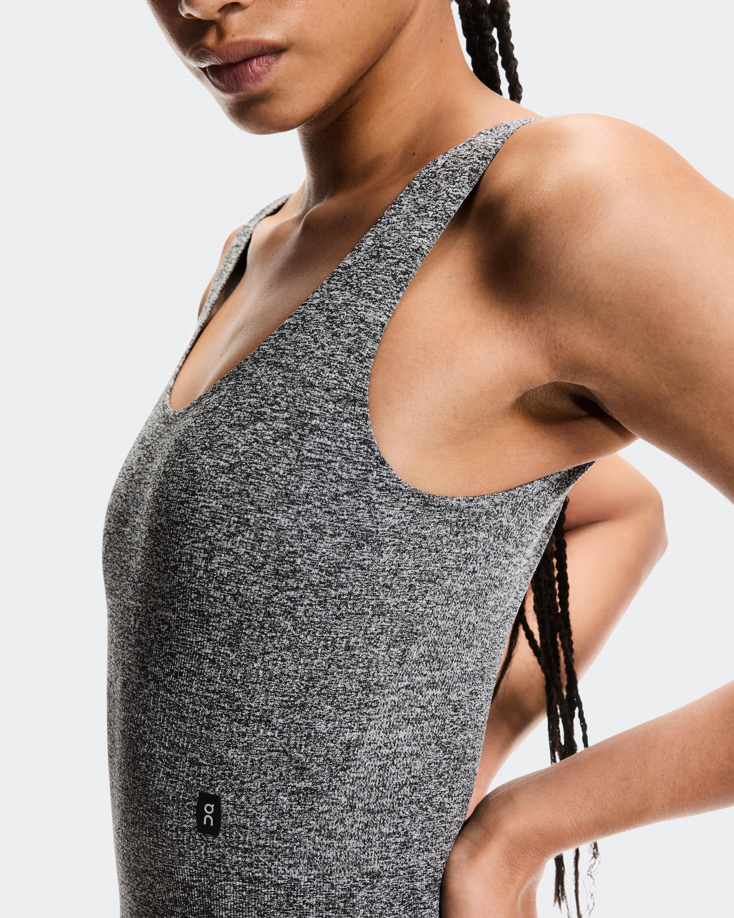 Женское боди On Studio Knit Bodysuit, Graphite Heather — фото 4