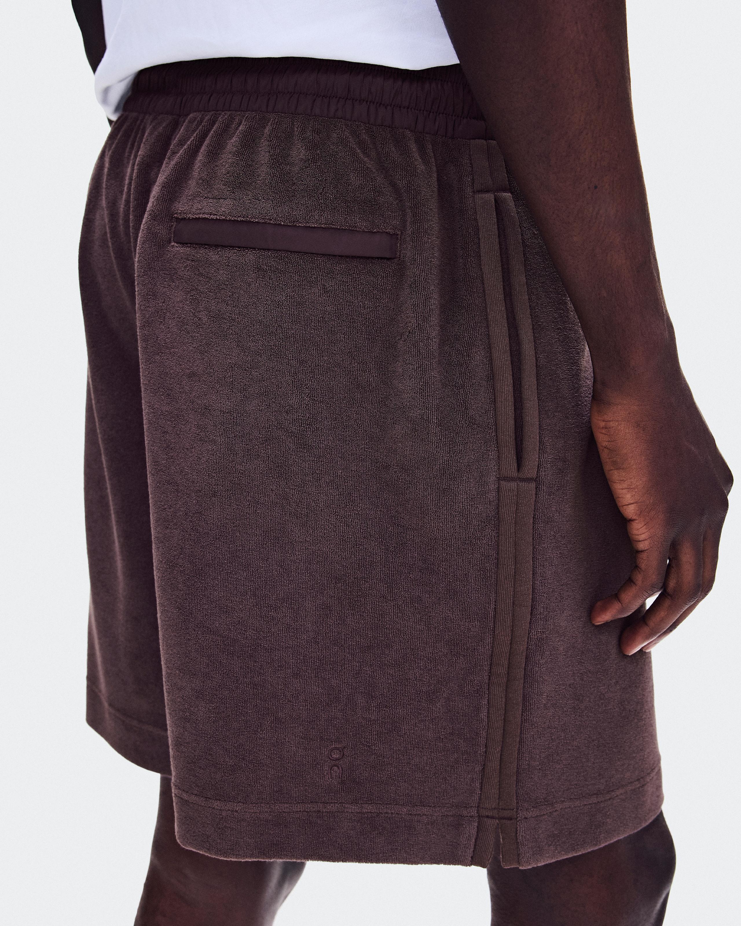 Мужские шорты On Courtside Shorts Terry, Mulberry — фото 5