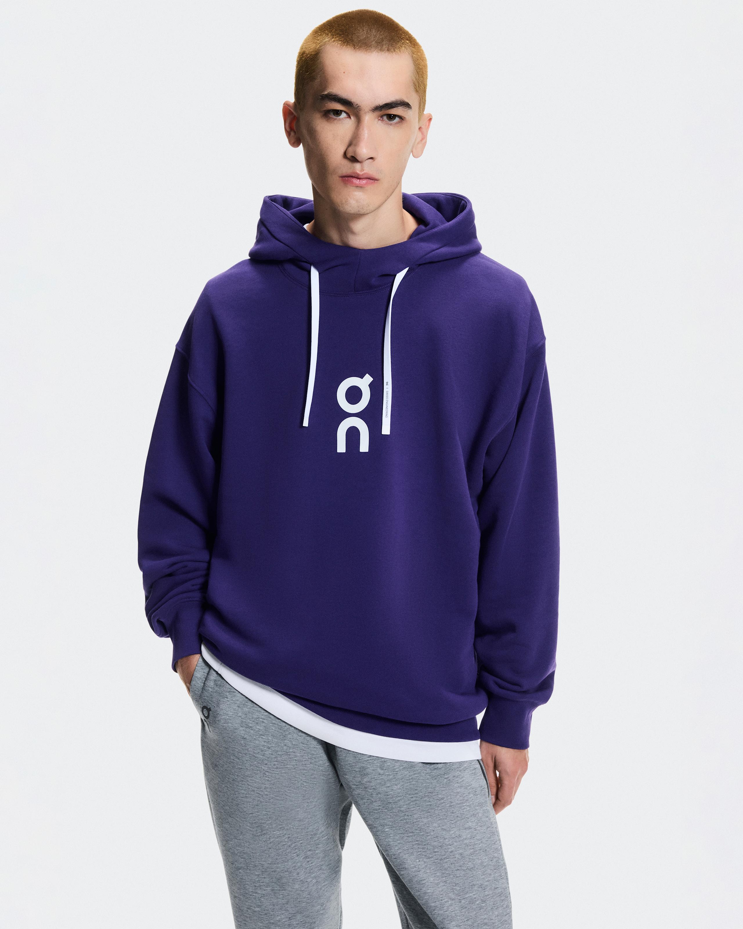 Мужское худи On Club Hoodie, Nebula — фото 3