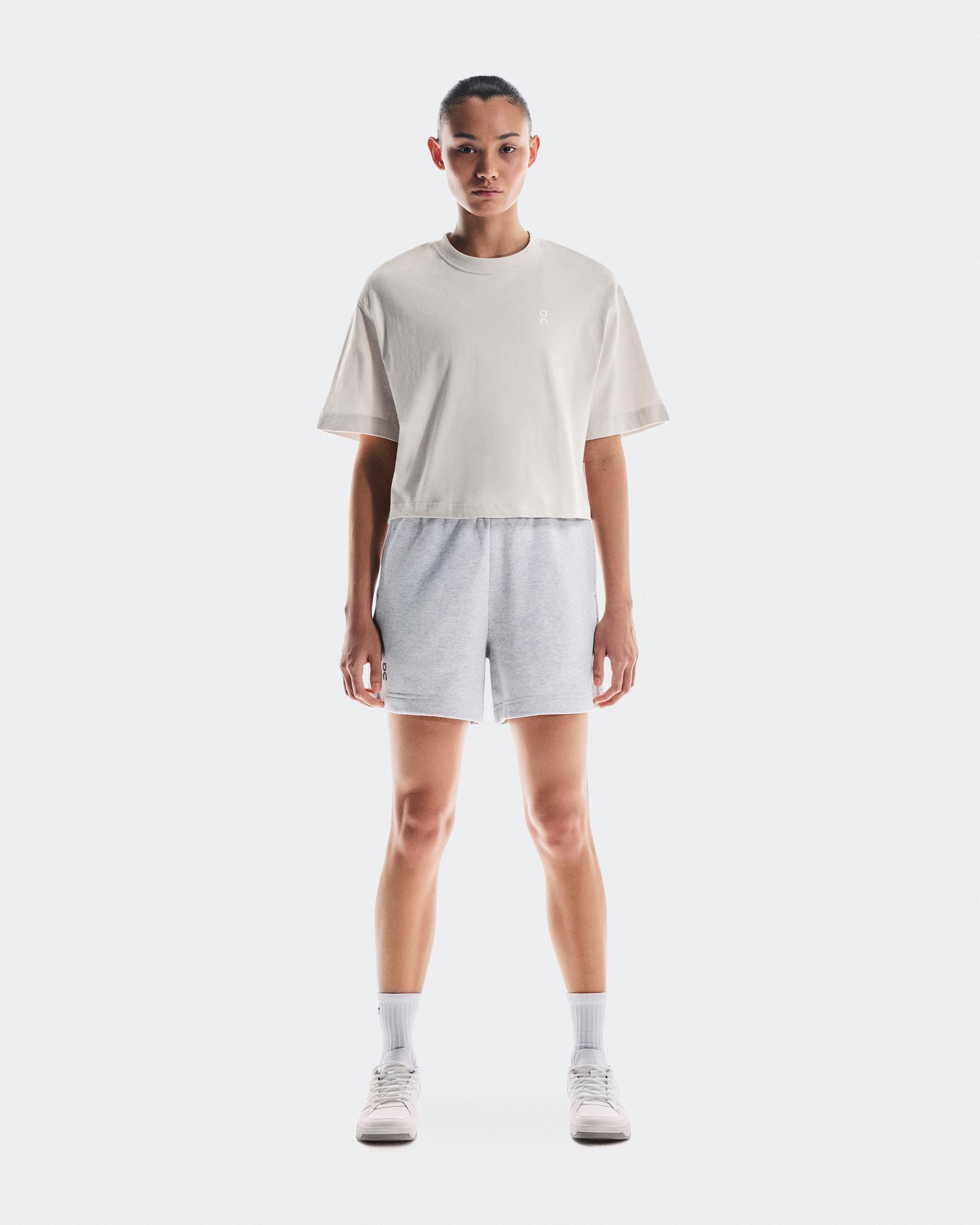 Club Boxy-T Graphic Silver
