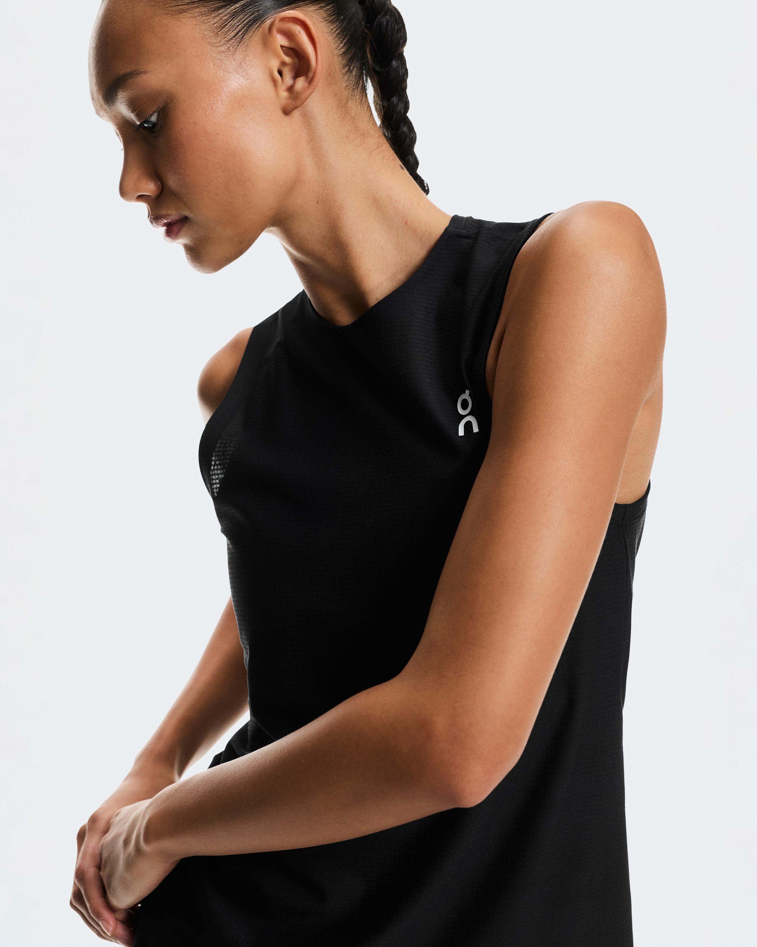 Женская майка On Court Tank, Black — фото 5