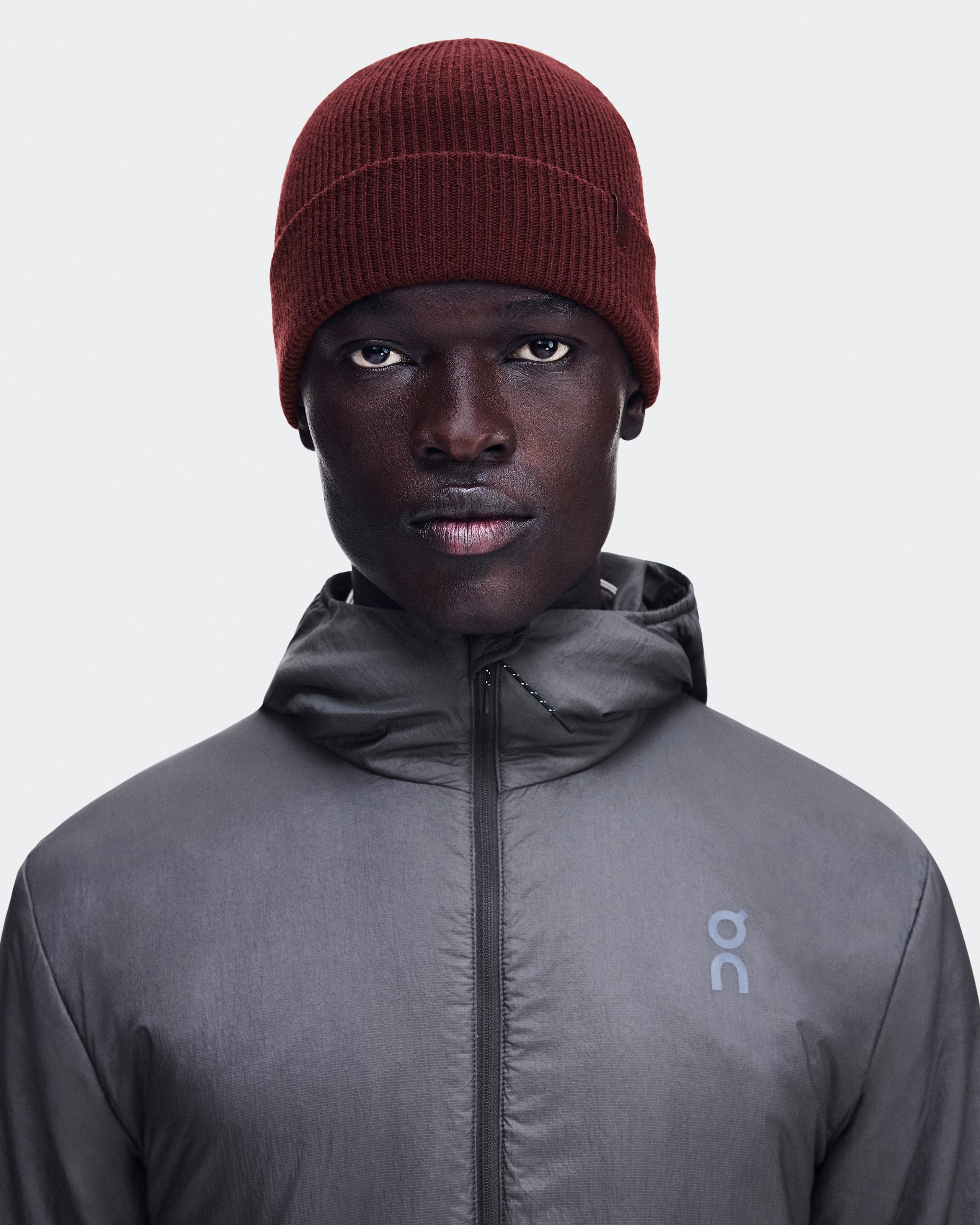 Merino Beanie Maroon