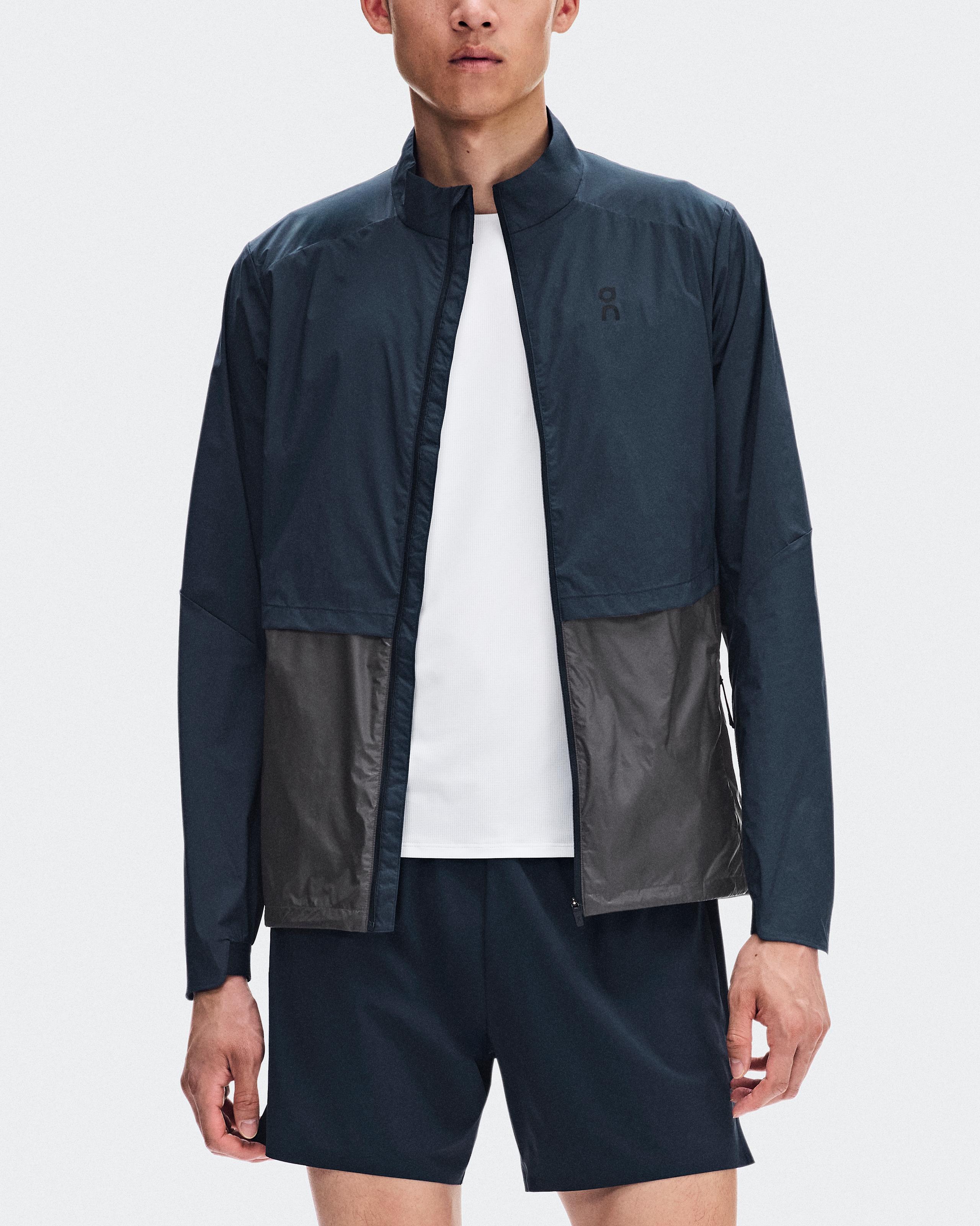 Мужская беговая куртка On Weather Jacket, Midnight / Eclipse — фото 2