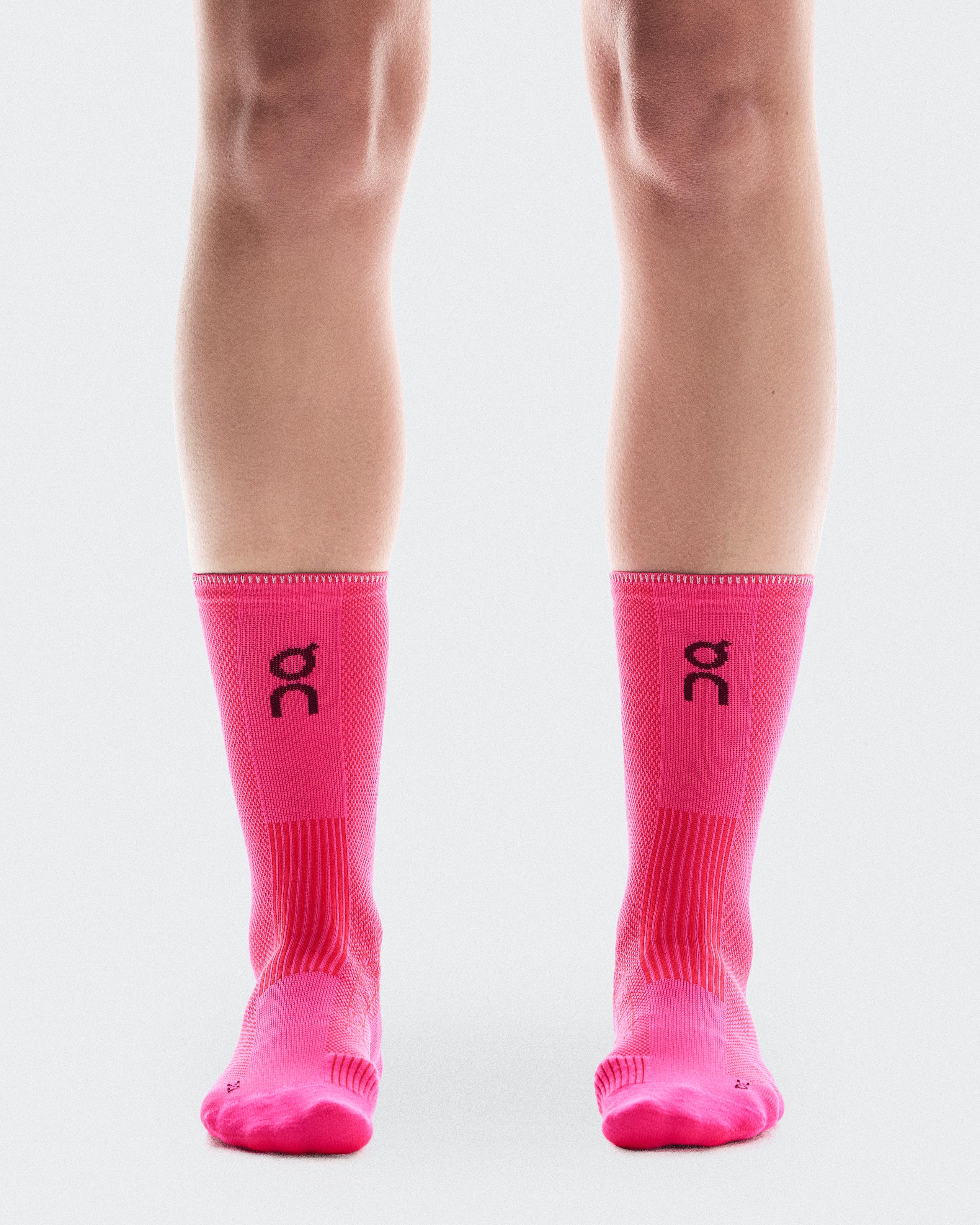 Performance Run Sock High Pink | Red