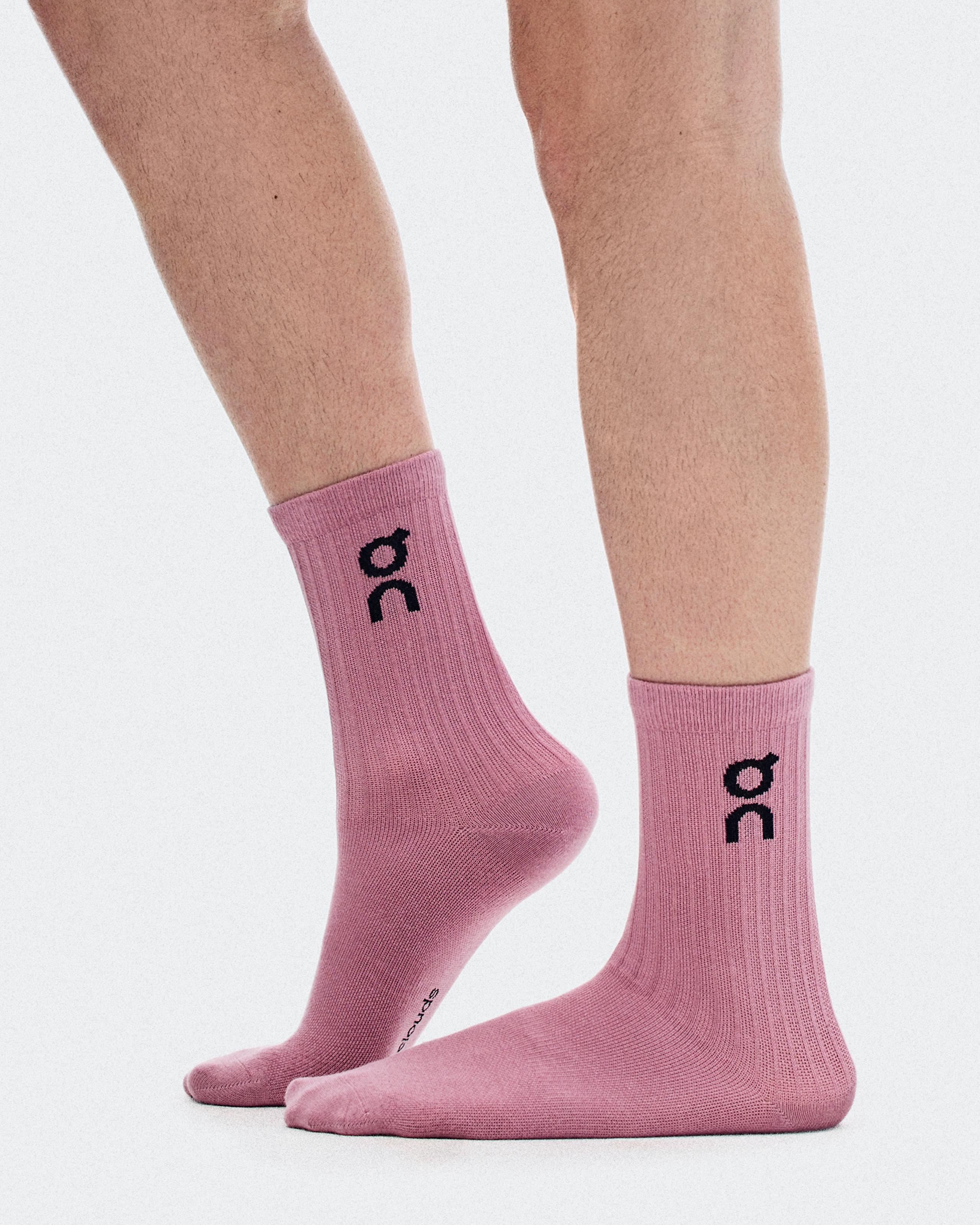Носки On Logo Sock High 3P, Sherbet / Rhodonite — фото 2