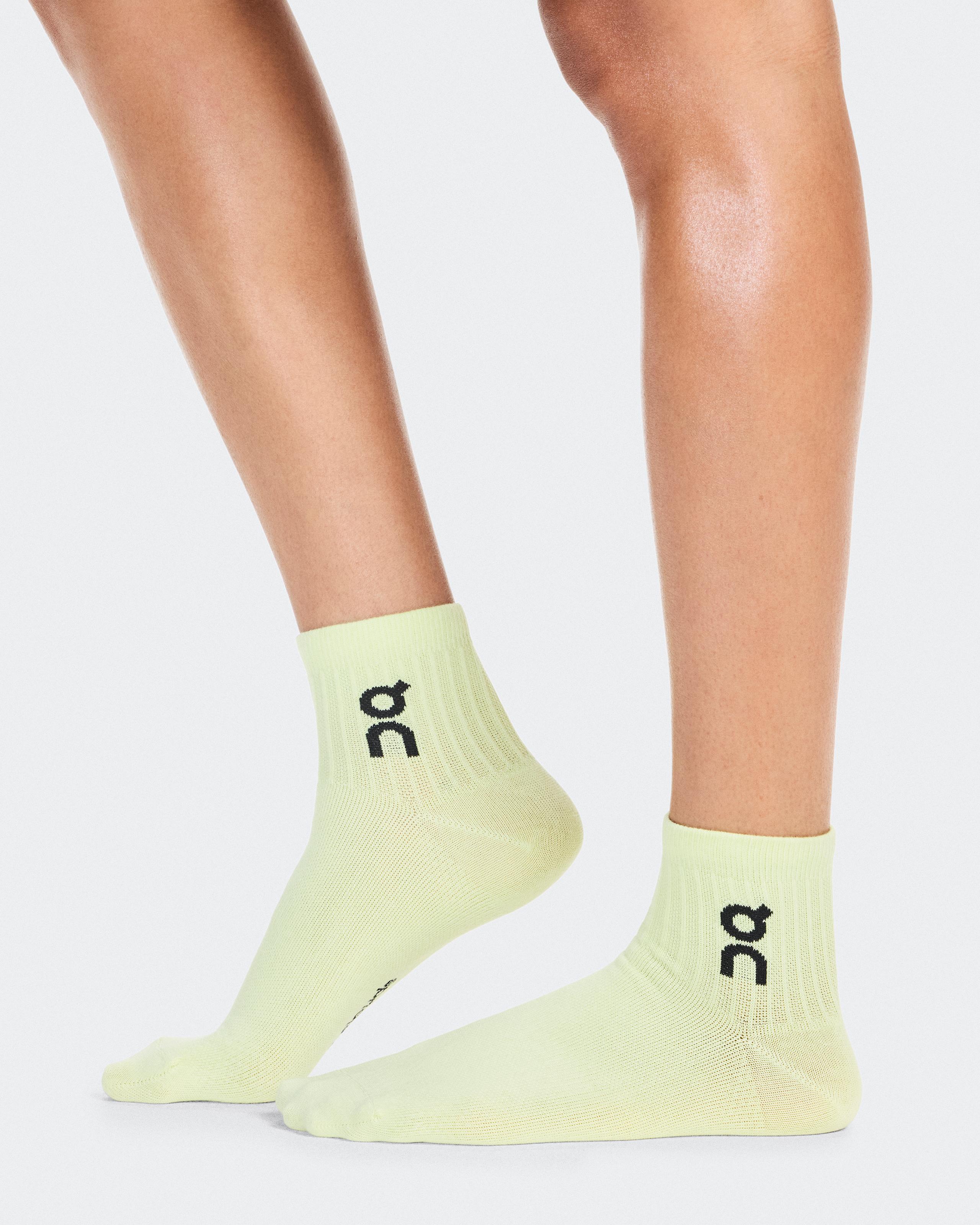 Носки Logo Sock Mid 3P, лимонадный жёлтый/оловянный (3 пары) — фото 2
