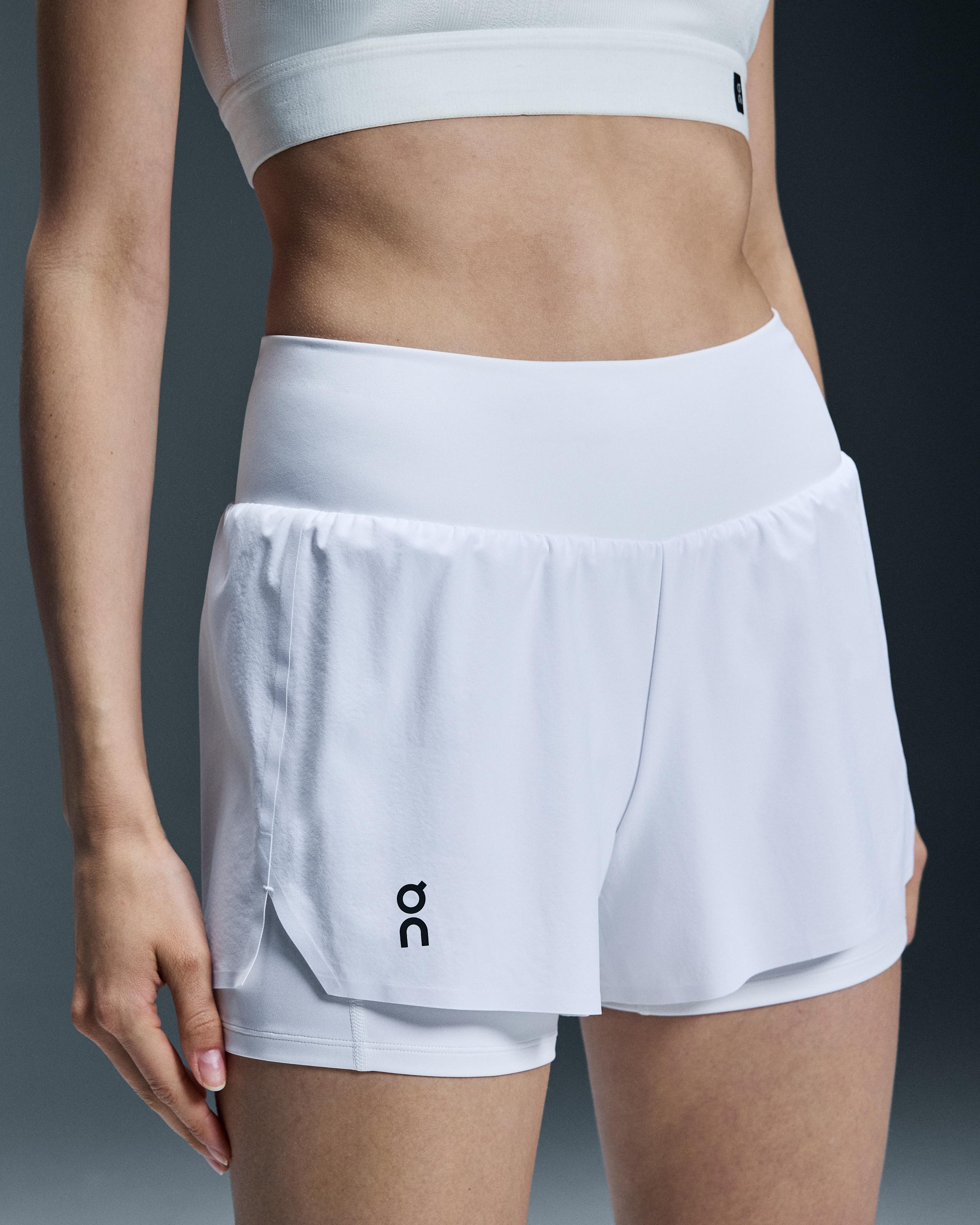Женские шорты On Court Shorts, White, арт. 1WE11100069 — фото 4