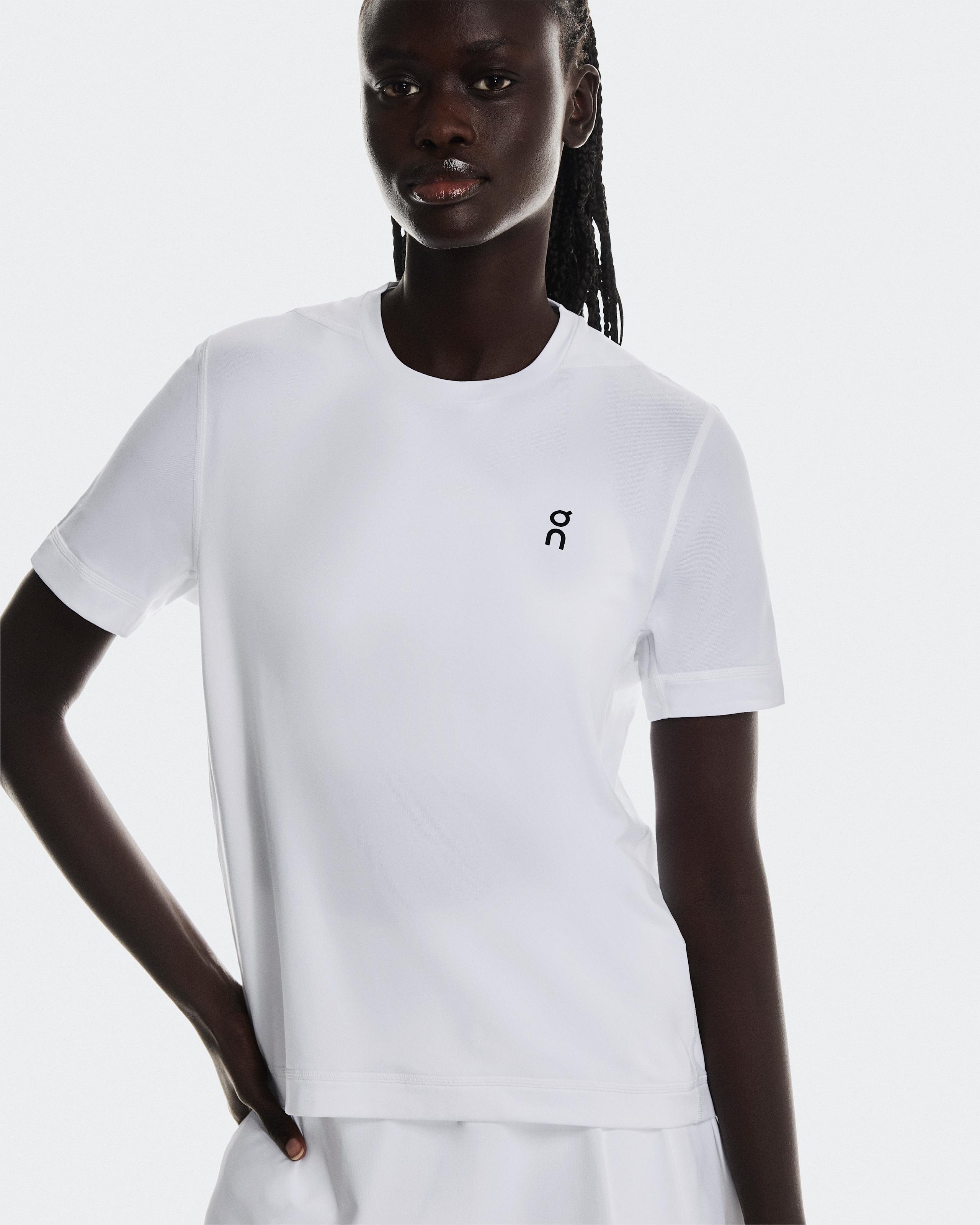 Женская футболка On Courtside-T, White — фото 3