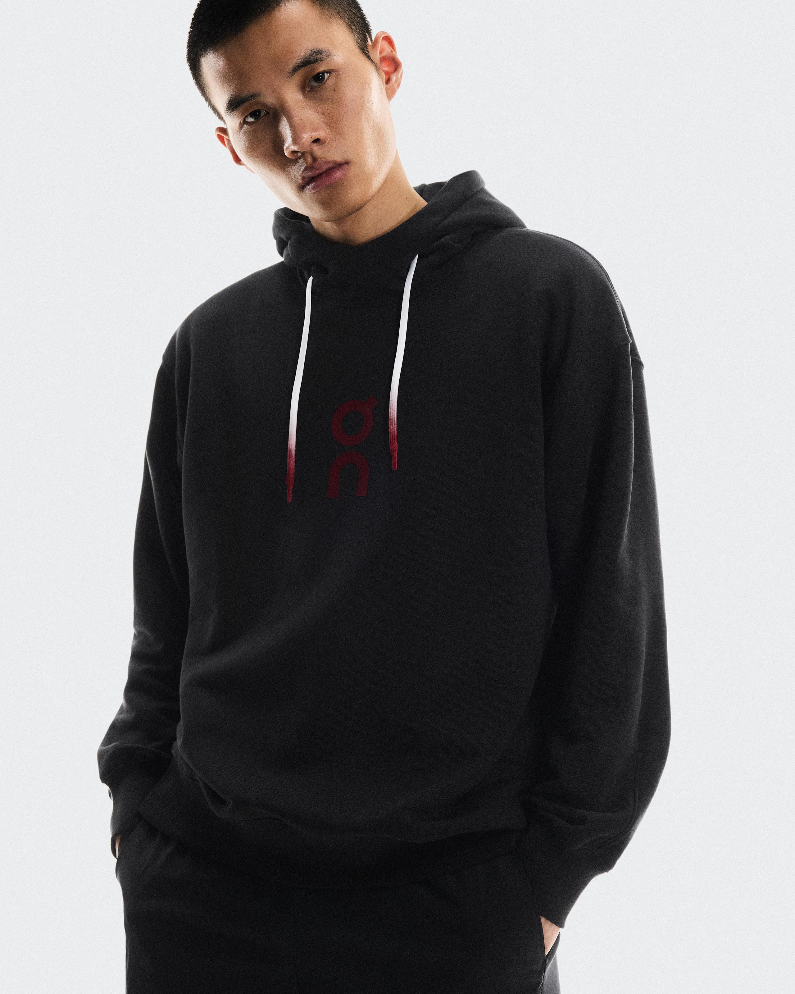 Худи On Graphic Club Hoodie, Black — фото 7